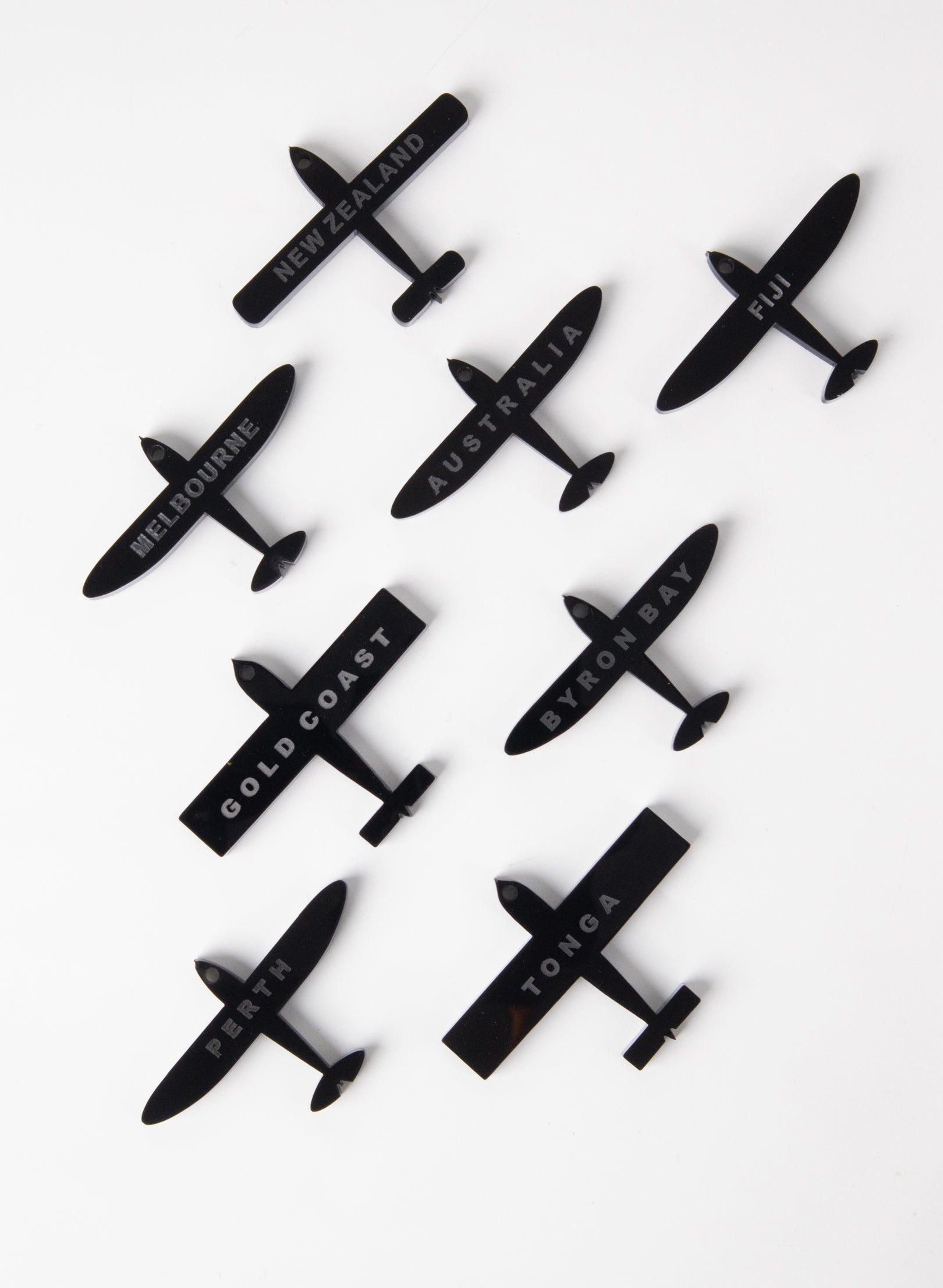 Destination Planes - Locations of Australia & The Pacific