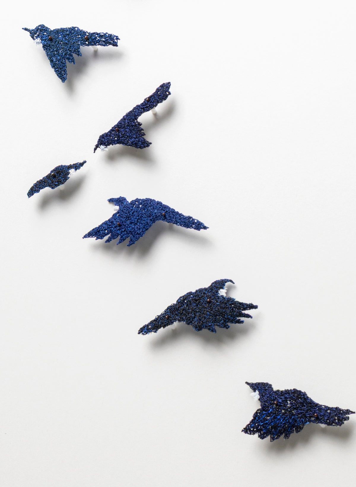 Dance of the Tui - 3D Embroidery