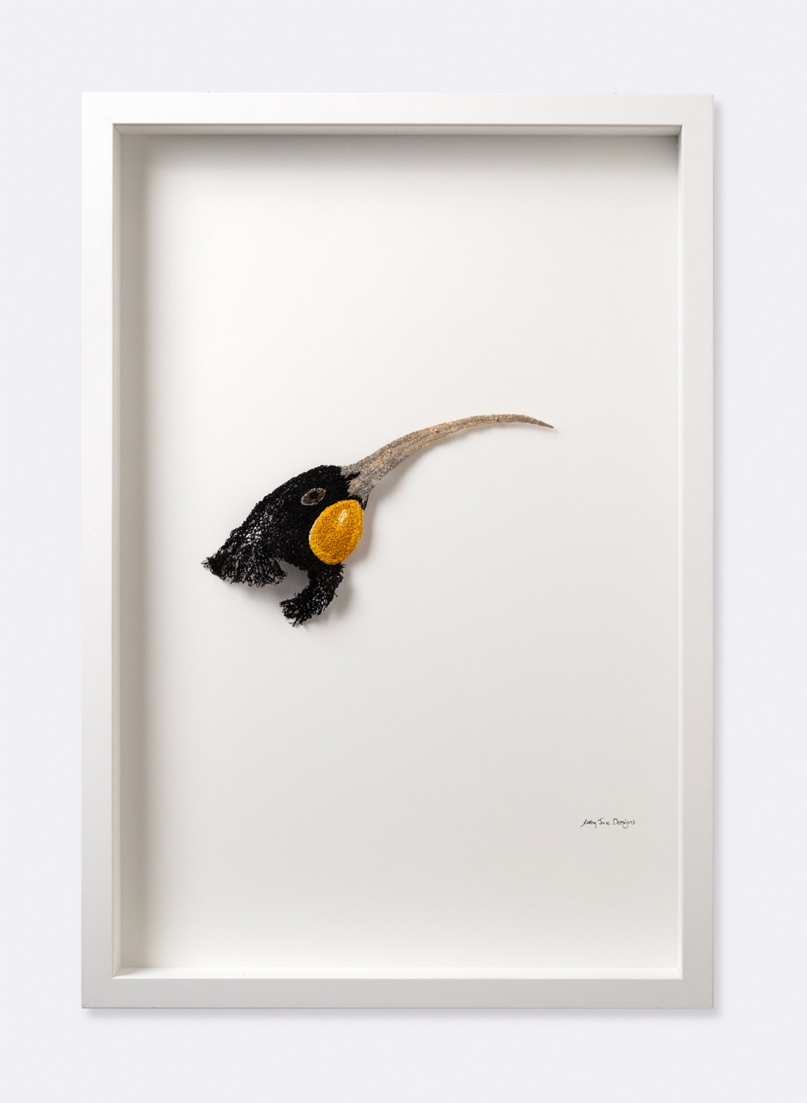 Huia- 3D Embroidery