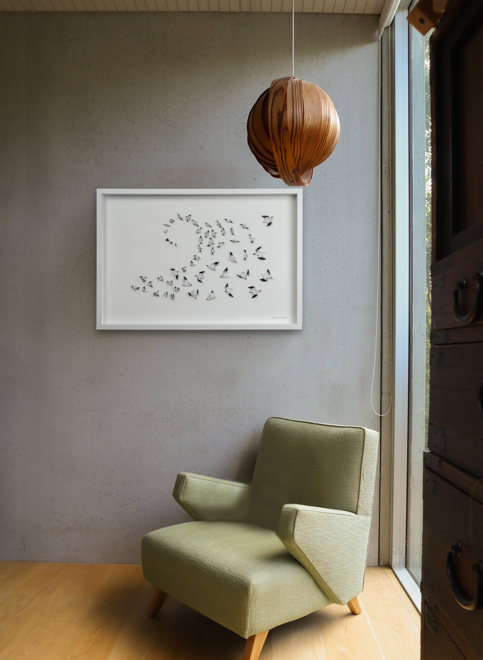 Insatiable Gannets - 3D Embroidery