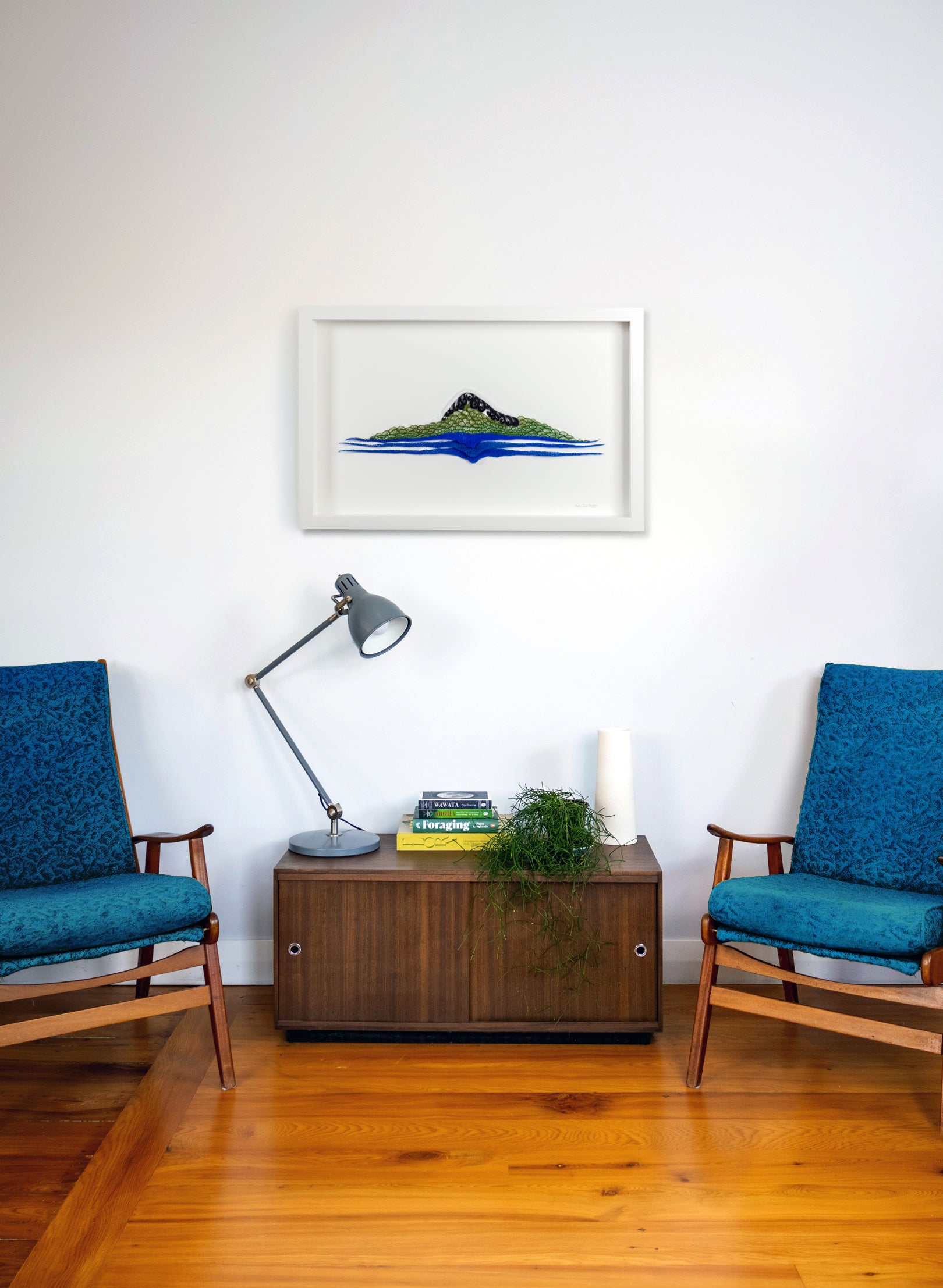 Taranaki - 3D Embroidery