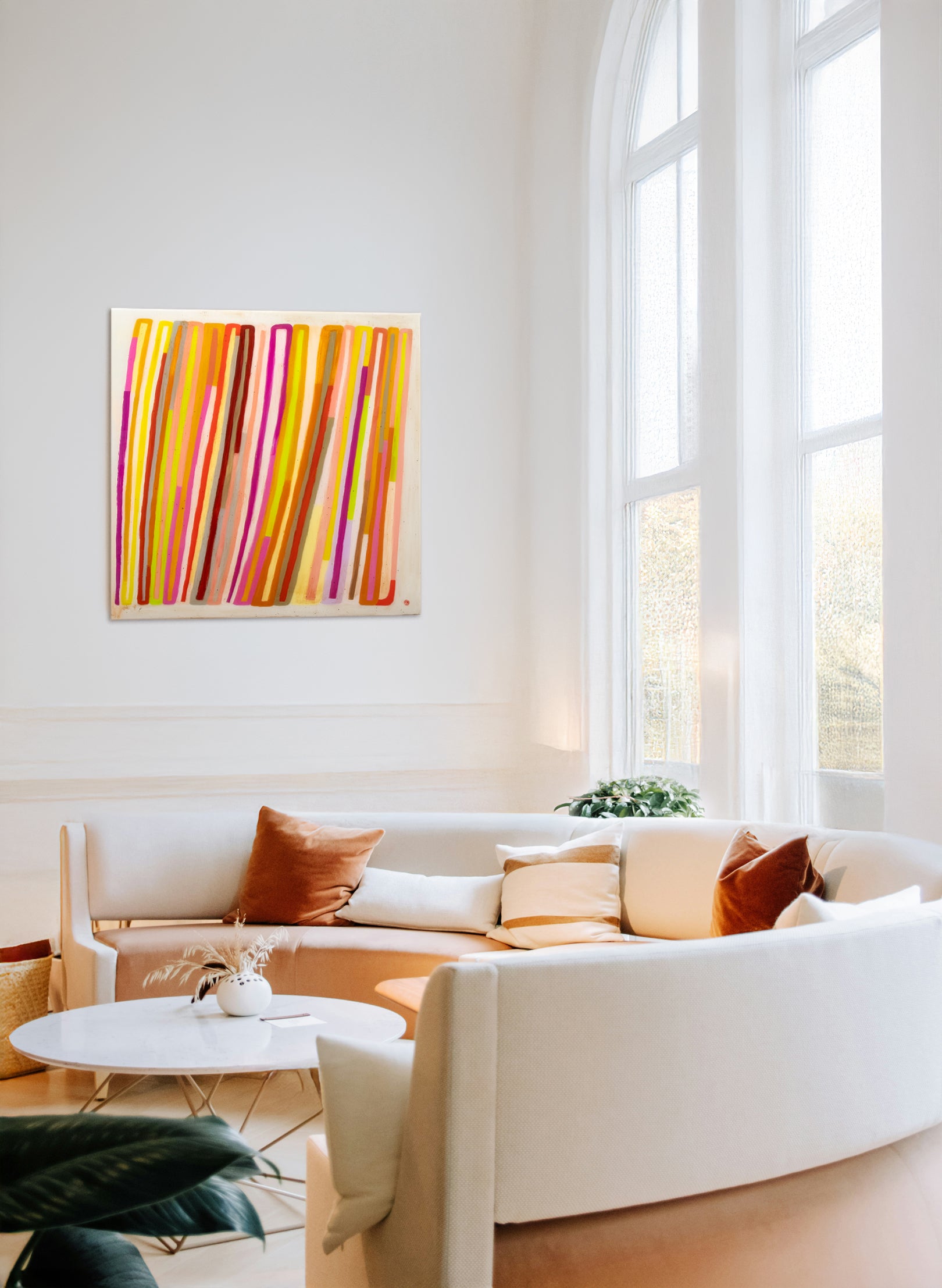 LEAN IN - Original Painting