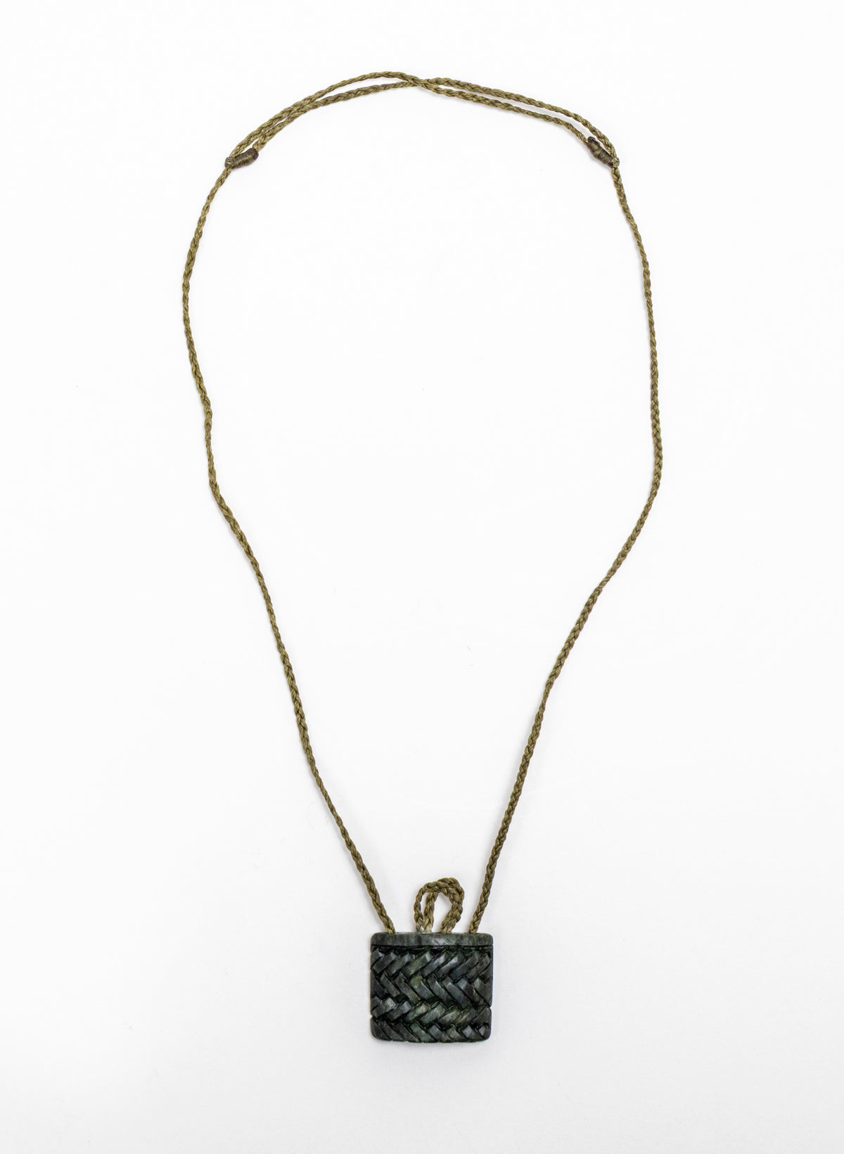 Small Pounamu Kete Pendant