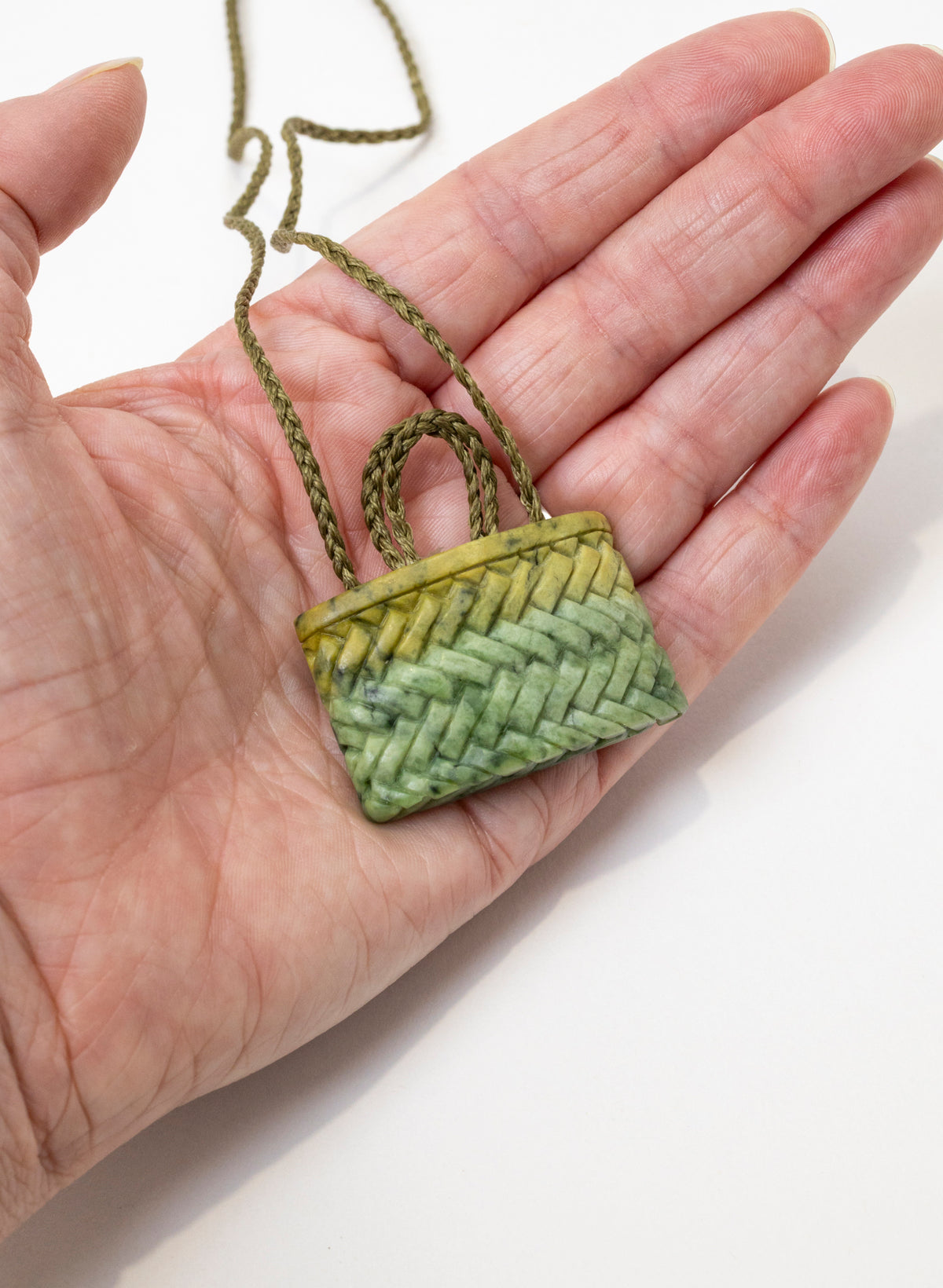 Pounamu Kete Pendant