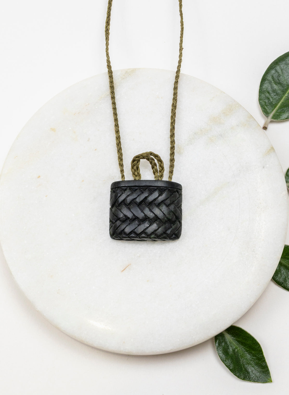 Small Pounamu Kete Pendant