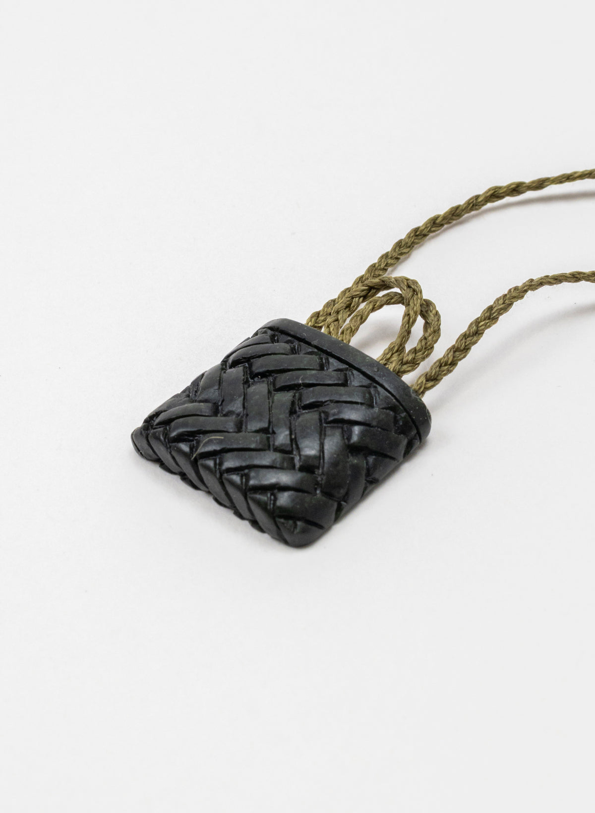 Small Pounamu Kete Pendant