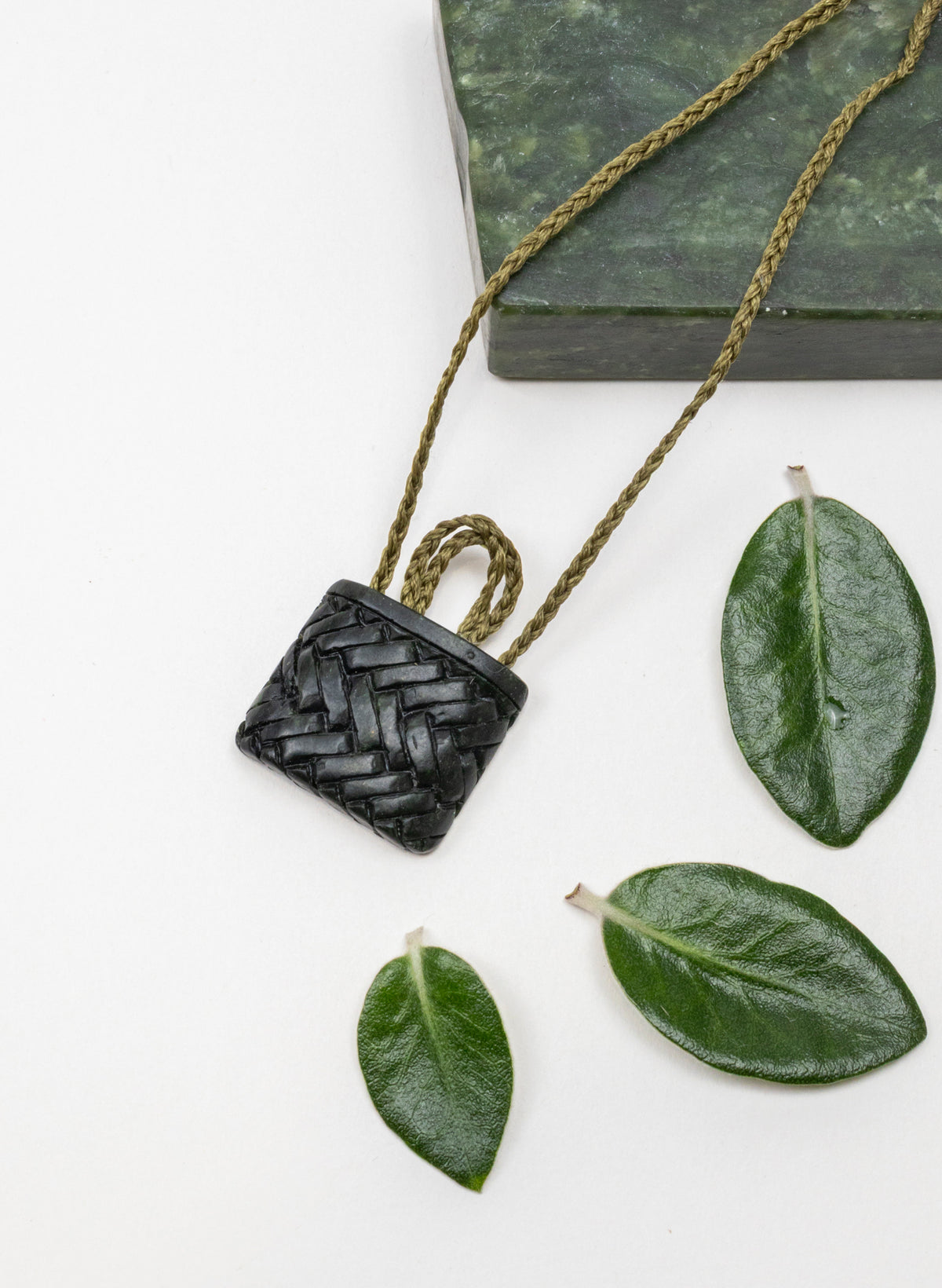 Small Pounamu Kete Pendant