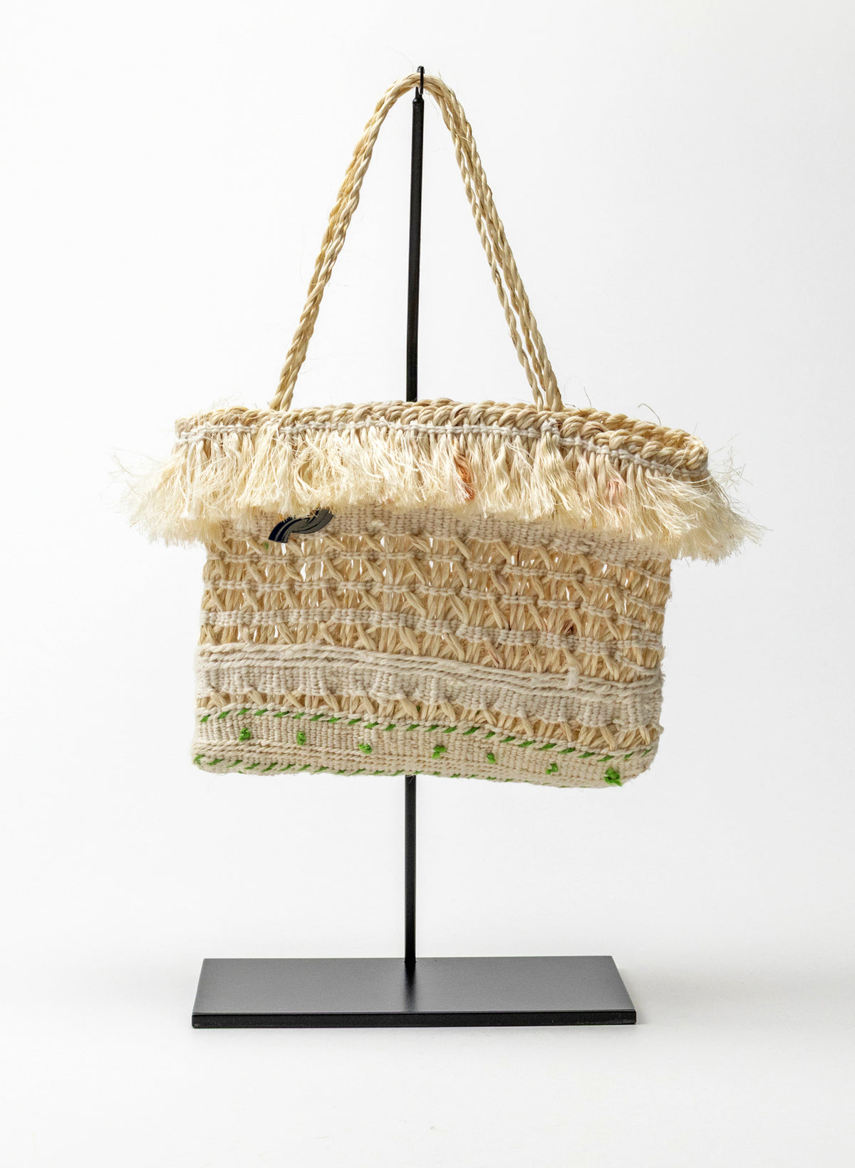 Muka Kete on a Stand