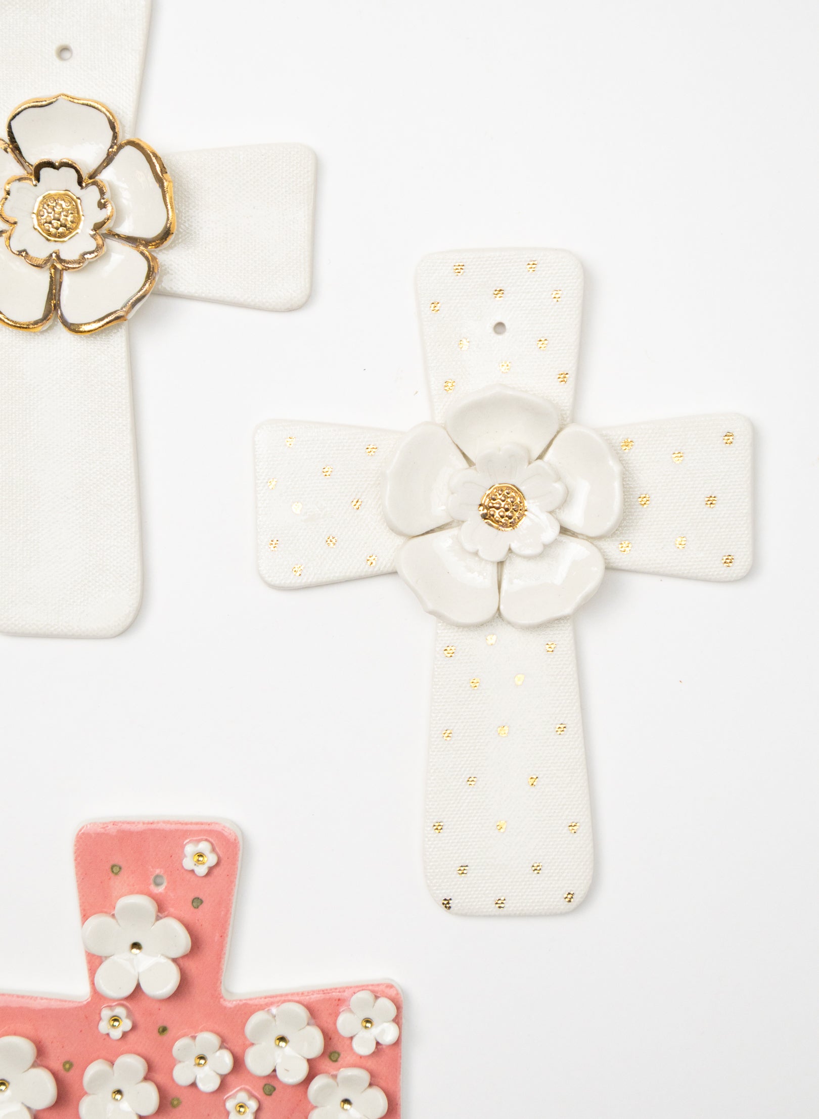 Medium Flower Cross