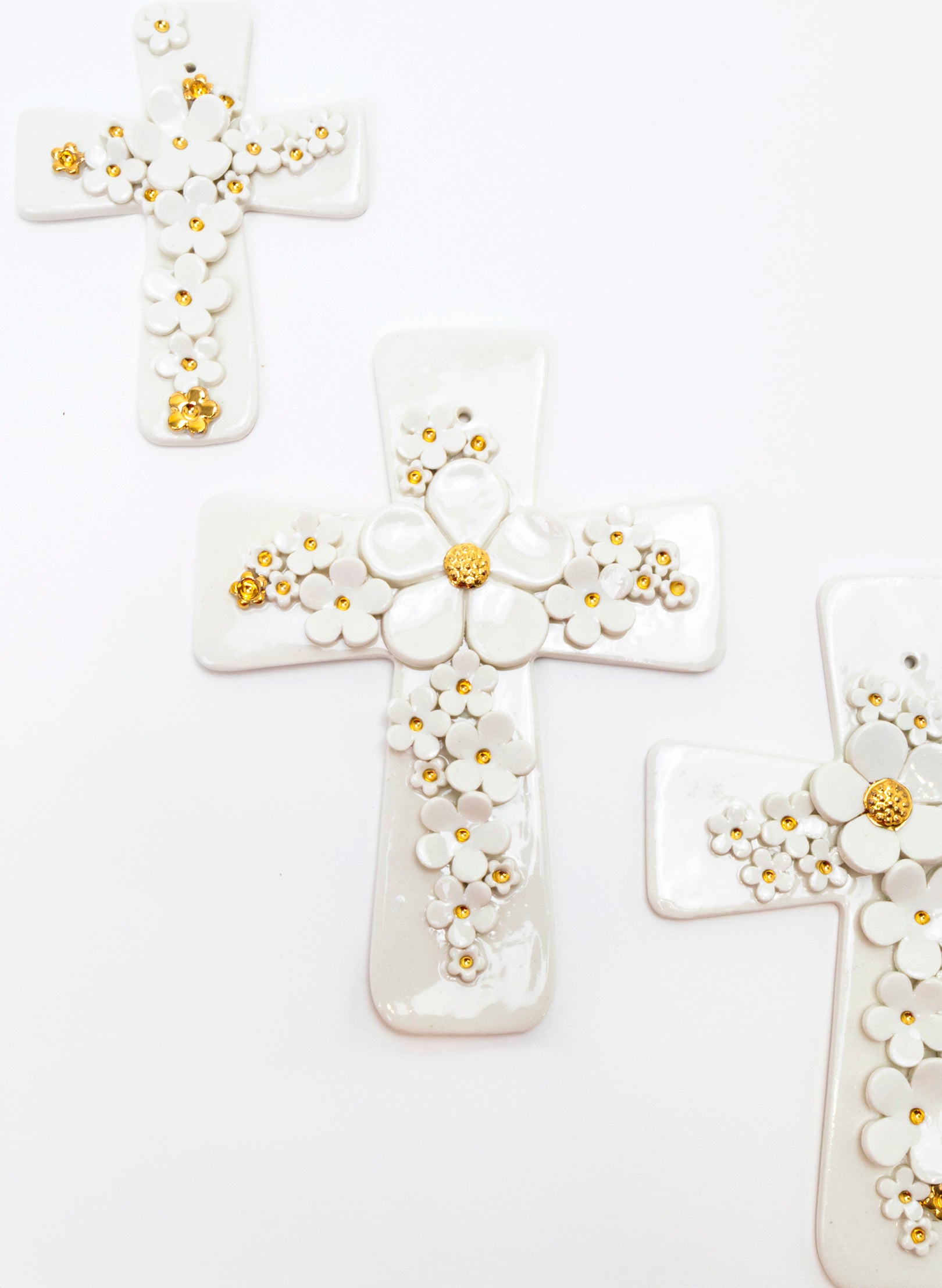 Medium Flower Cross