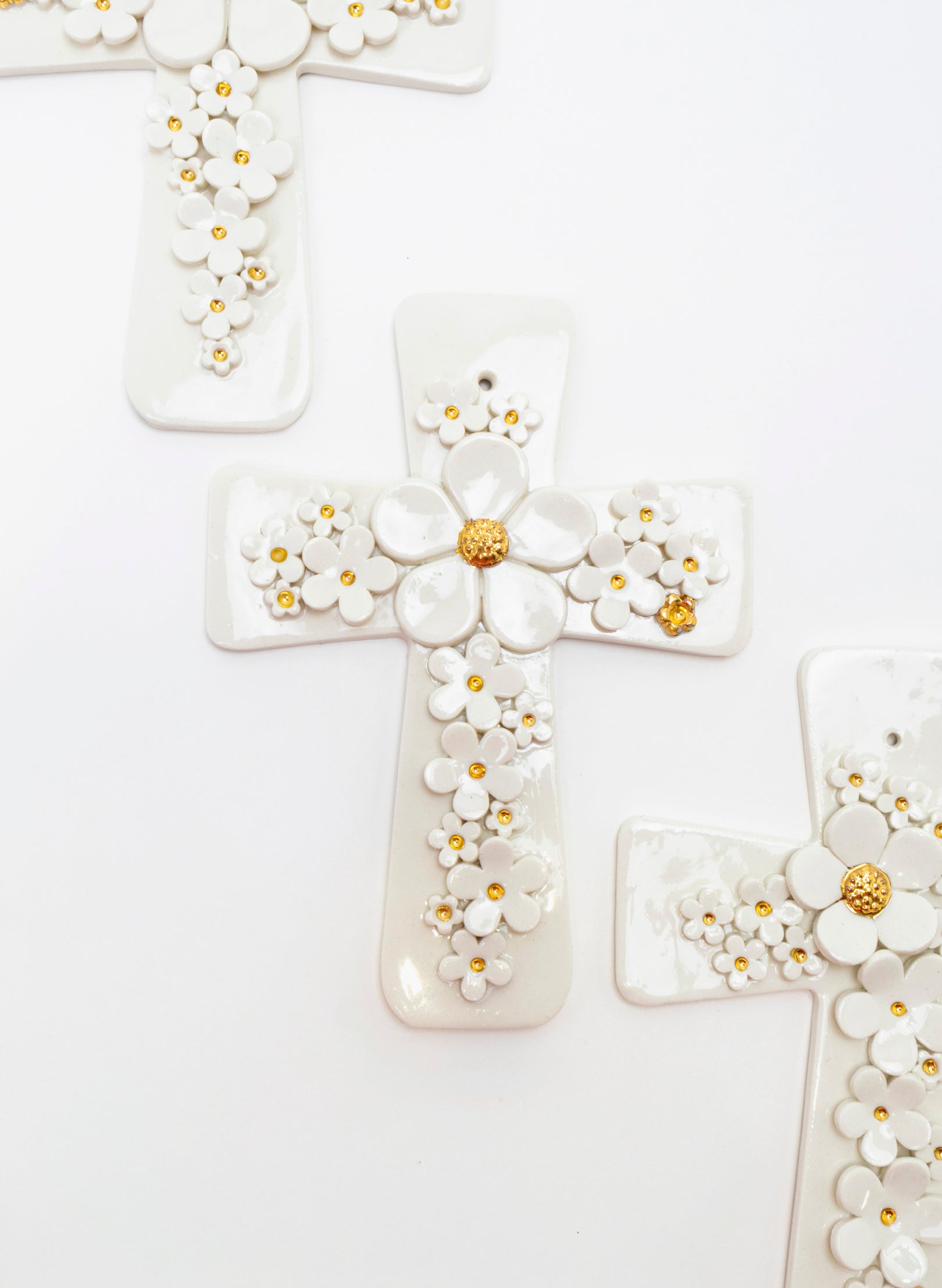 Medium Flower Cross