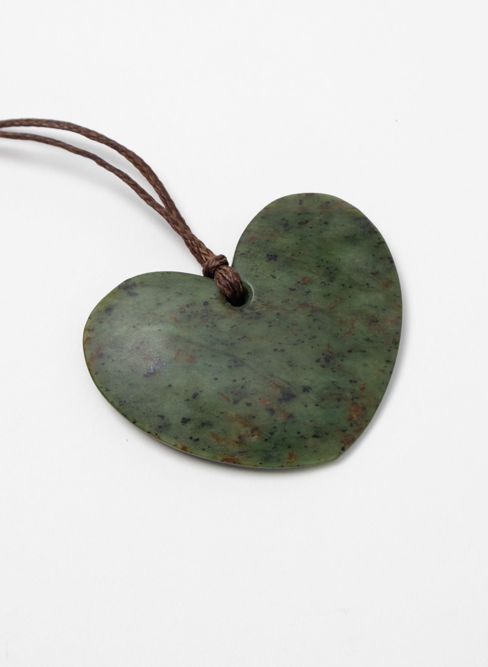 Medium Pounamu Heart