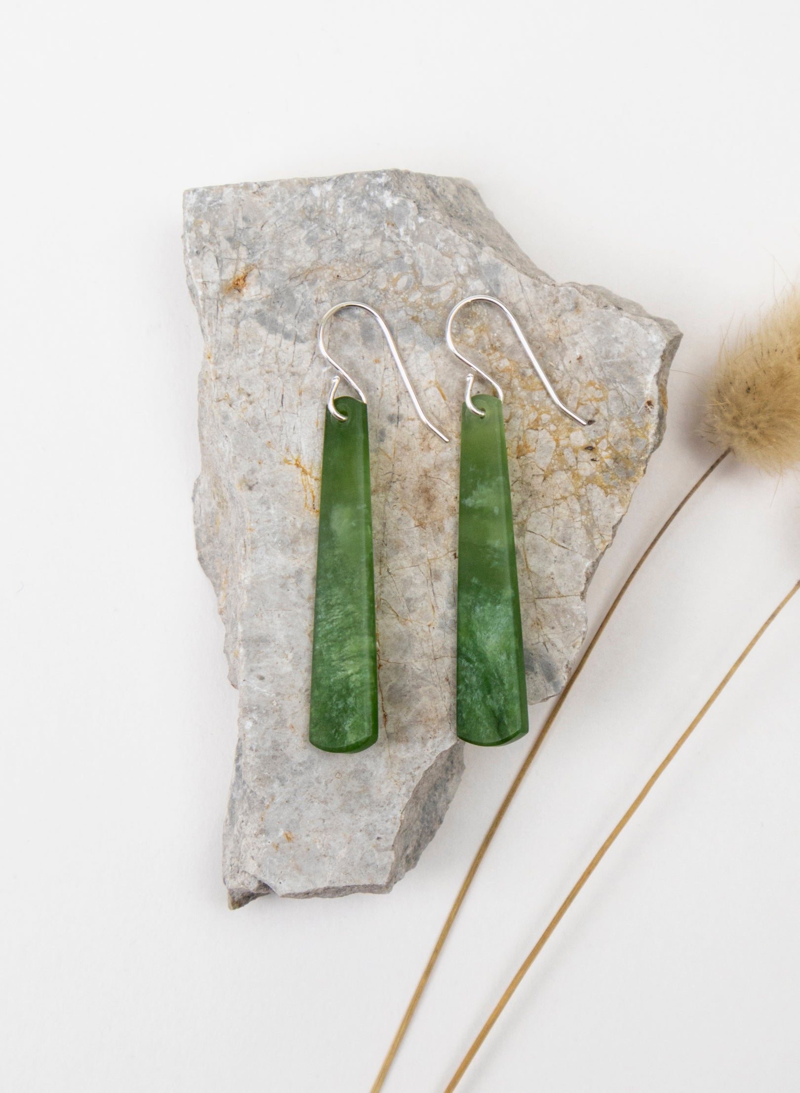 Pounamu Drop Earrings