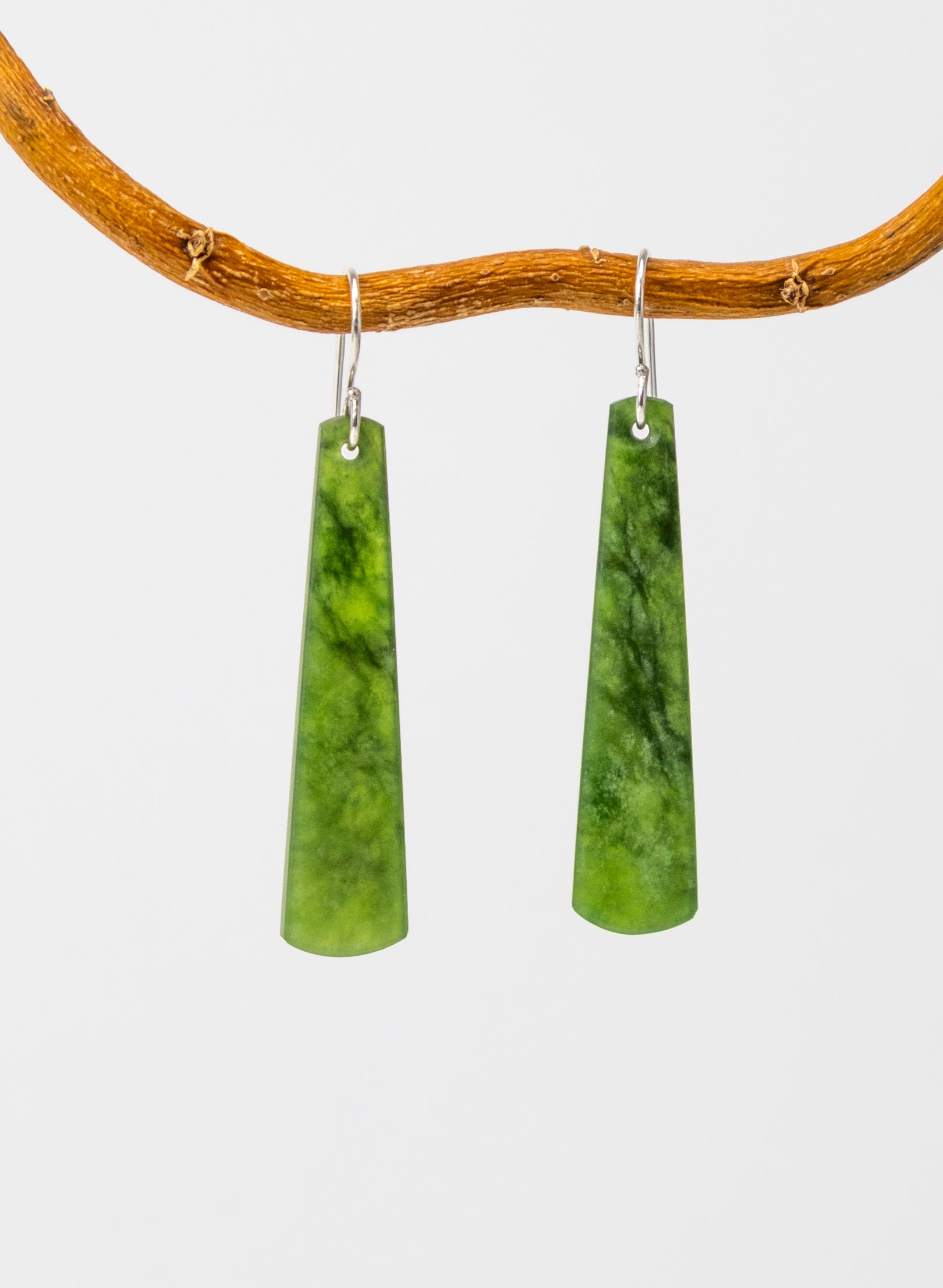 Pounamu Drop Earrings