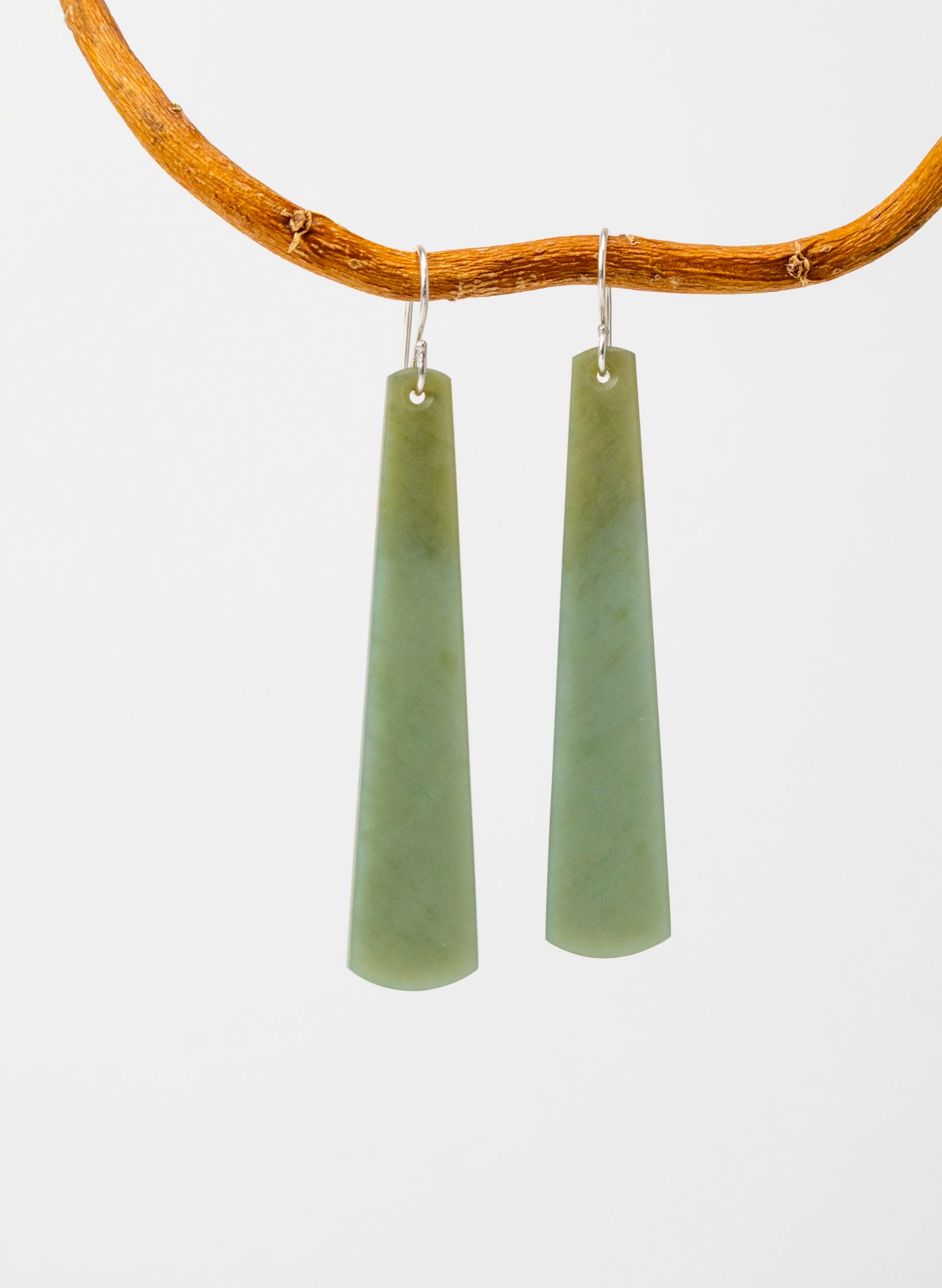 Inanga Pounamu Drop Earrings