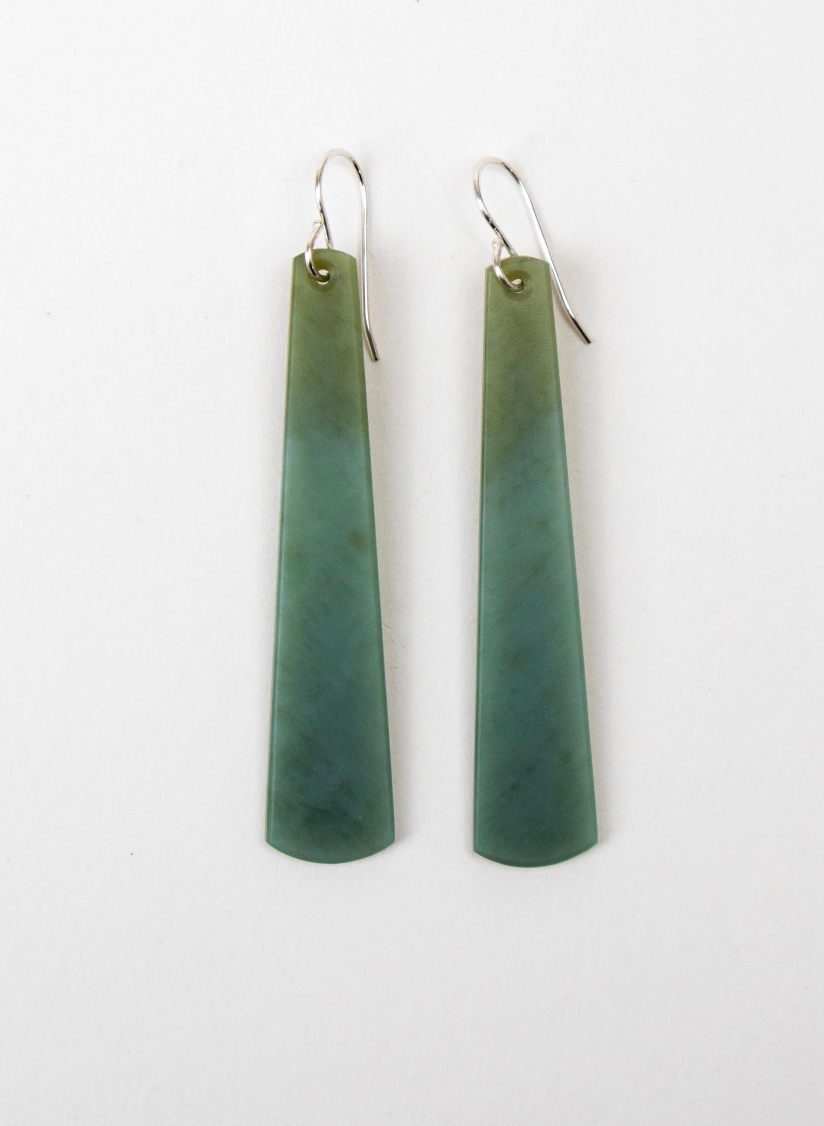 Inanga Pounamu Drop Earrings