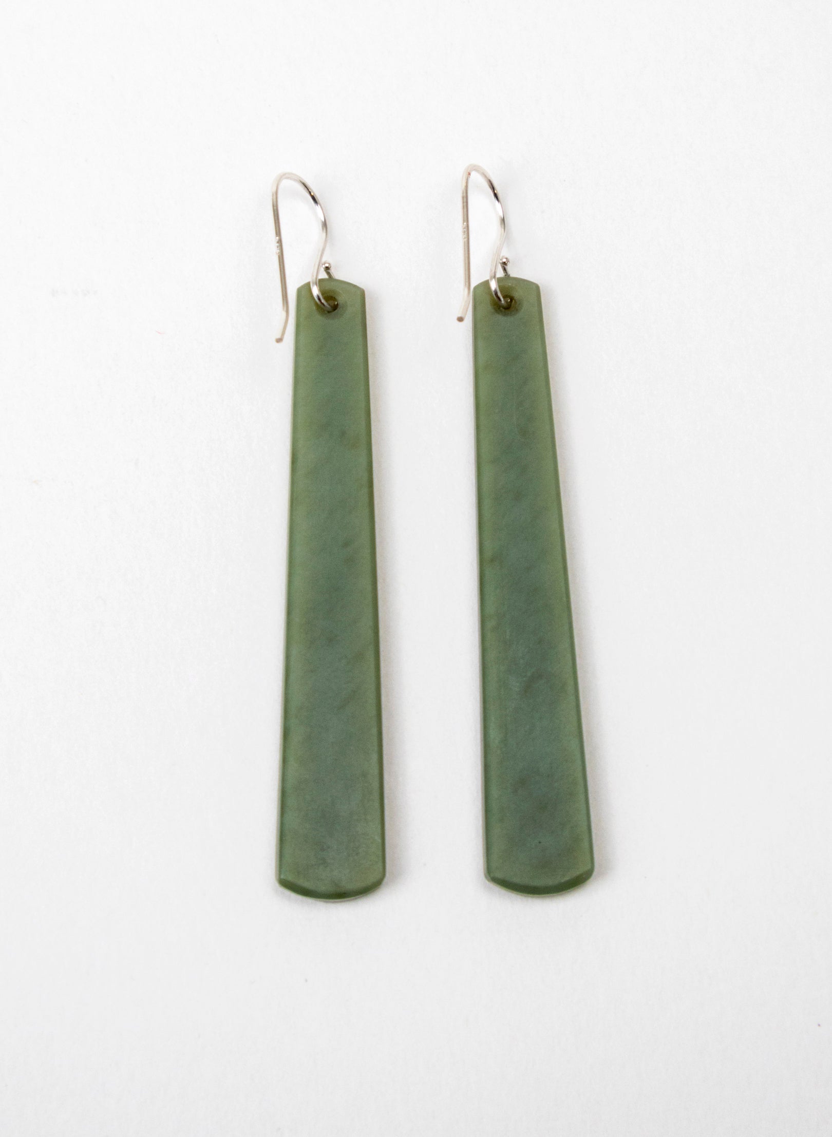 Inanga Pounamu Drop Earrings