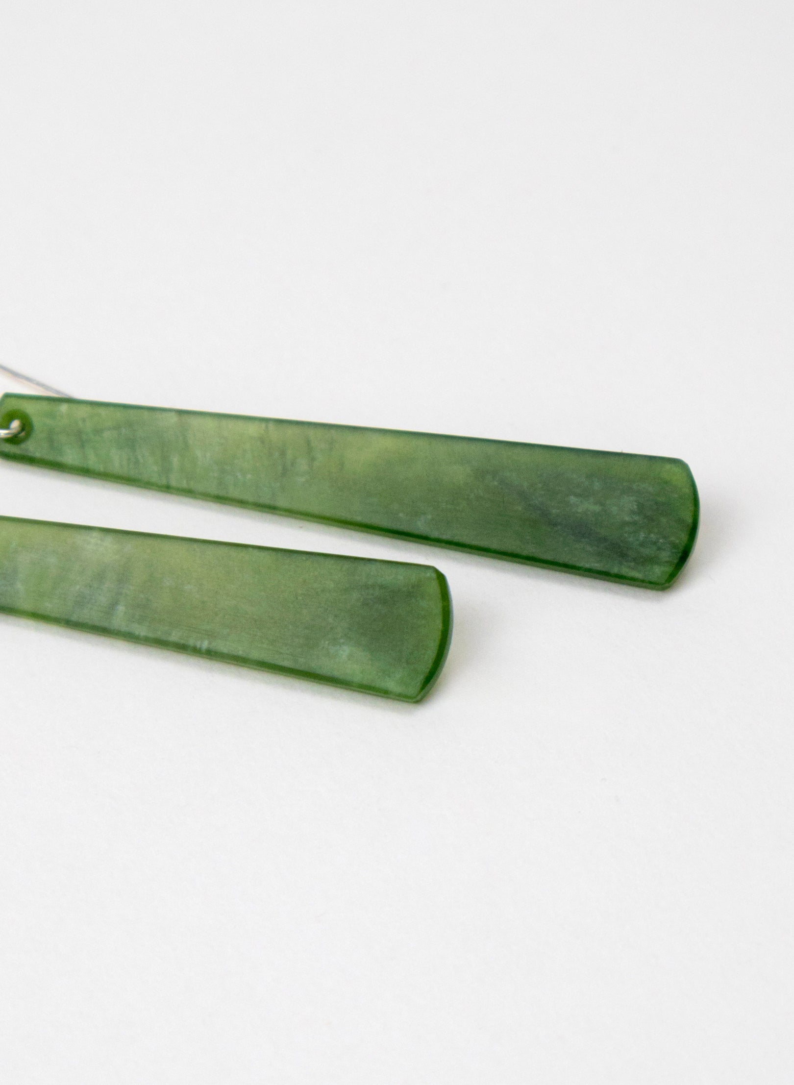 Pounamu Drop Earrings