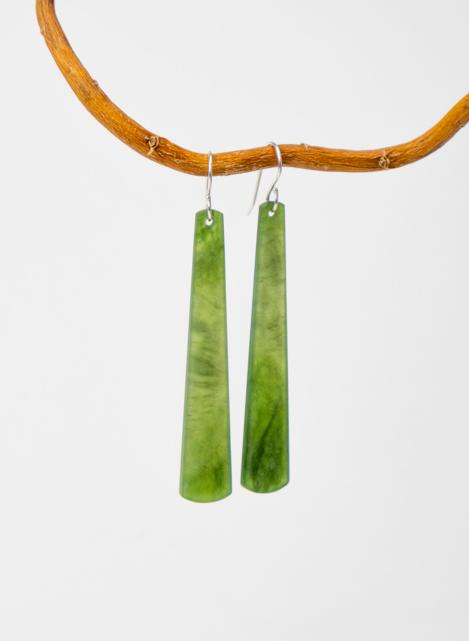 Pounamu Drop Earrings