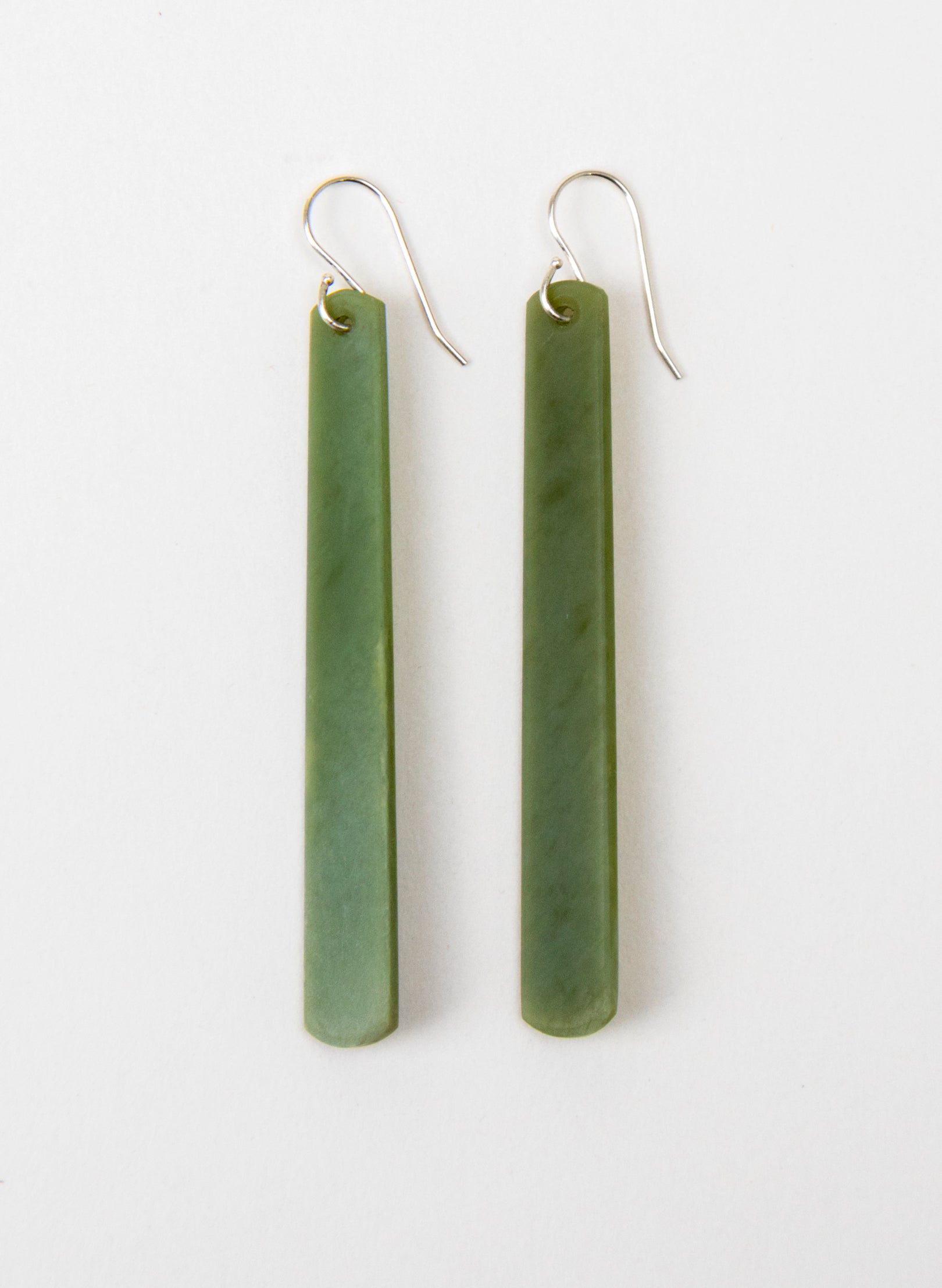 Inanga Pounamu Drop Earrings