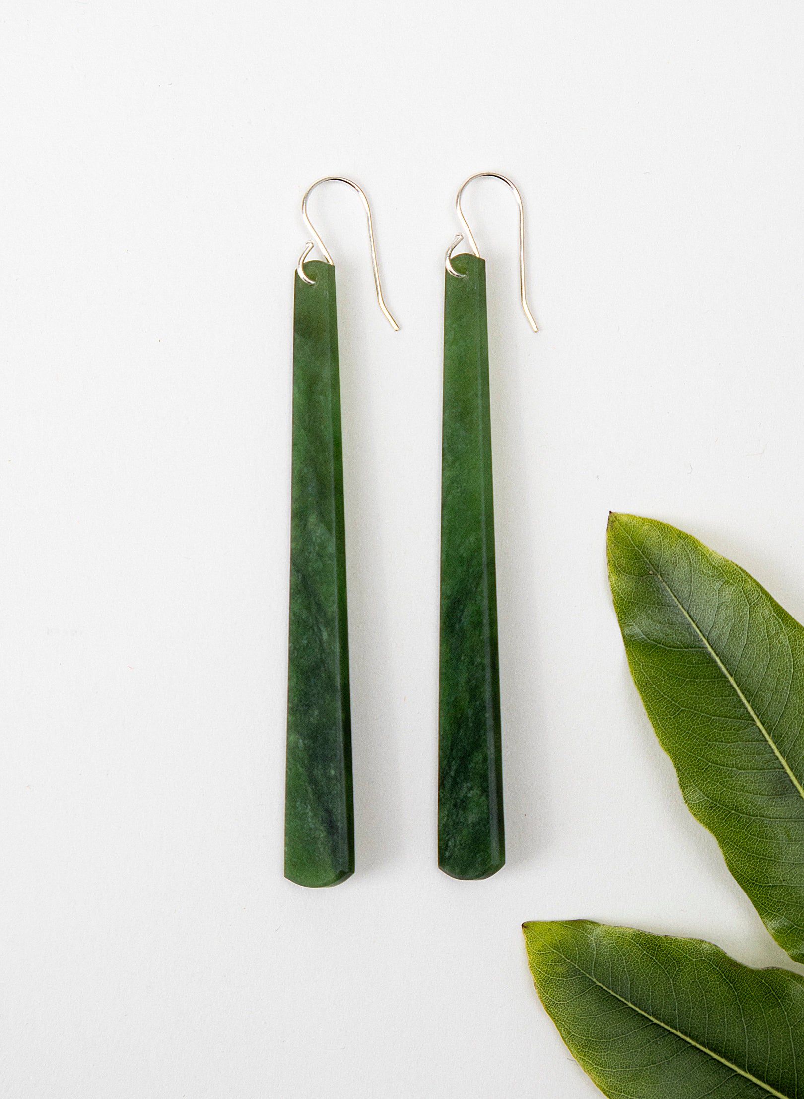 Pounamu Drop Earrings