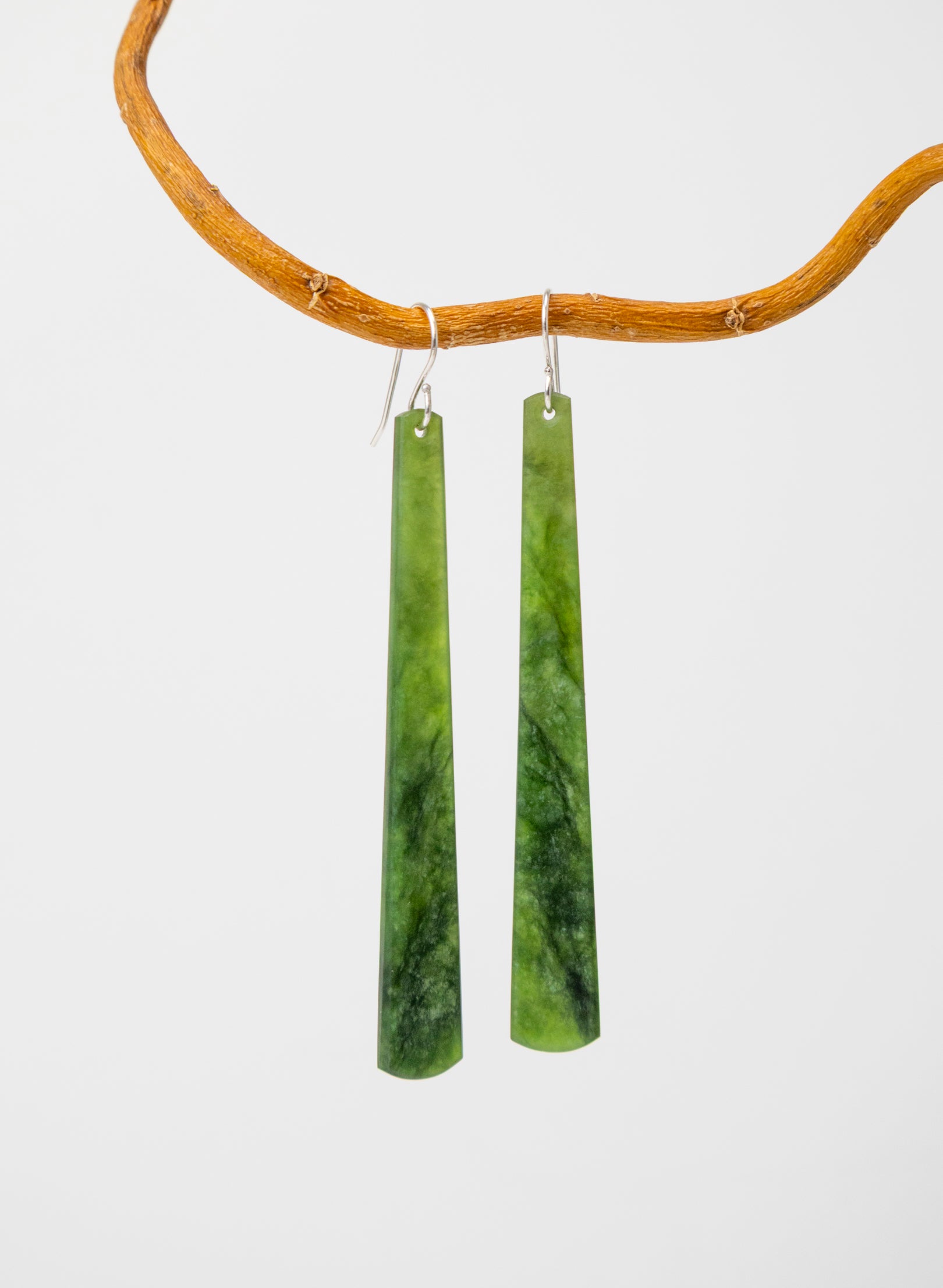 Pounamu Drop Earrings