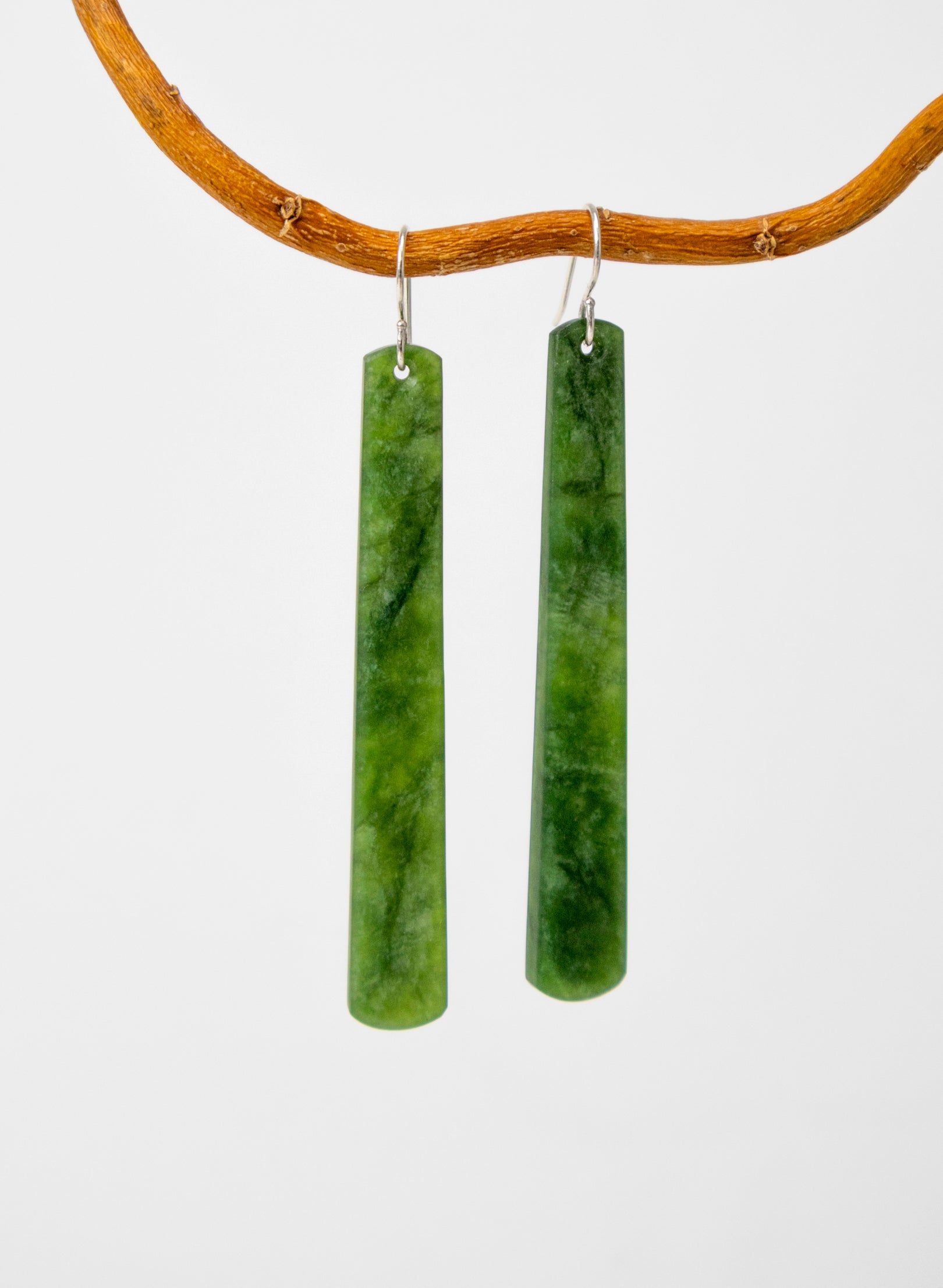 Pounamu Drop Earrings