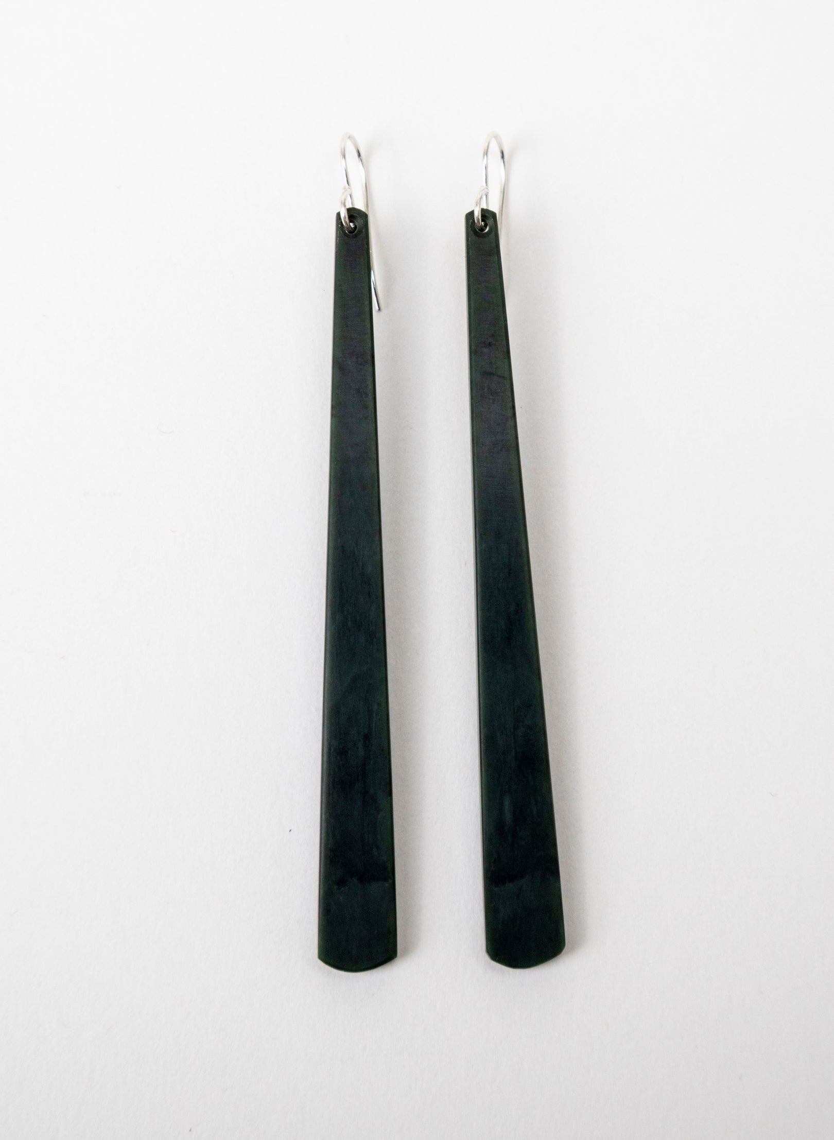 Kawakawa Pounamu Drop Earrings