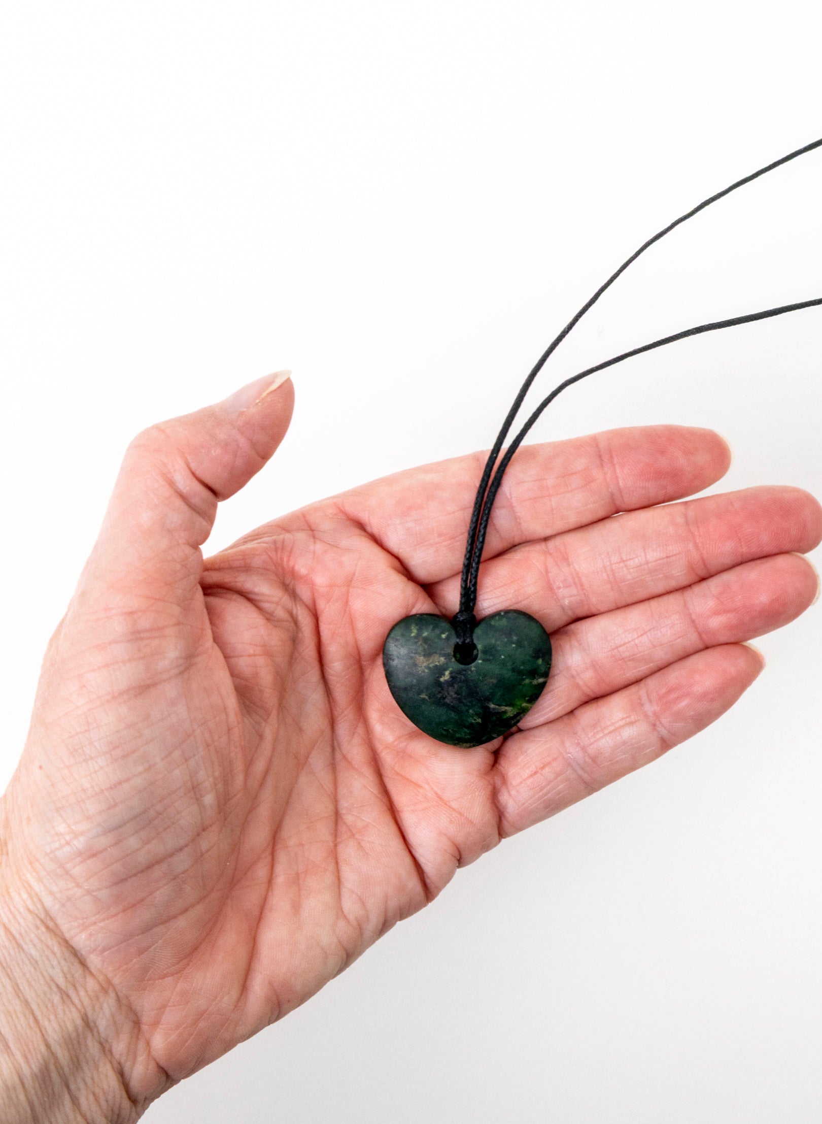 Pepe Pounamu Heart Pendant