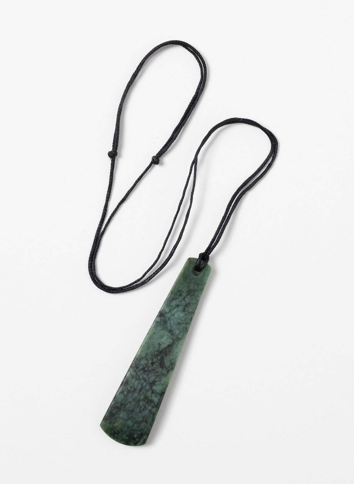 Kawakawa Inanga Pounamu Wave Pendant