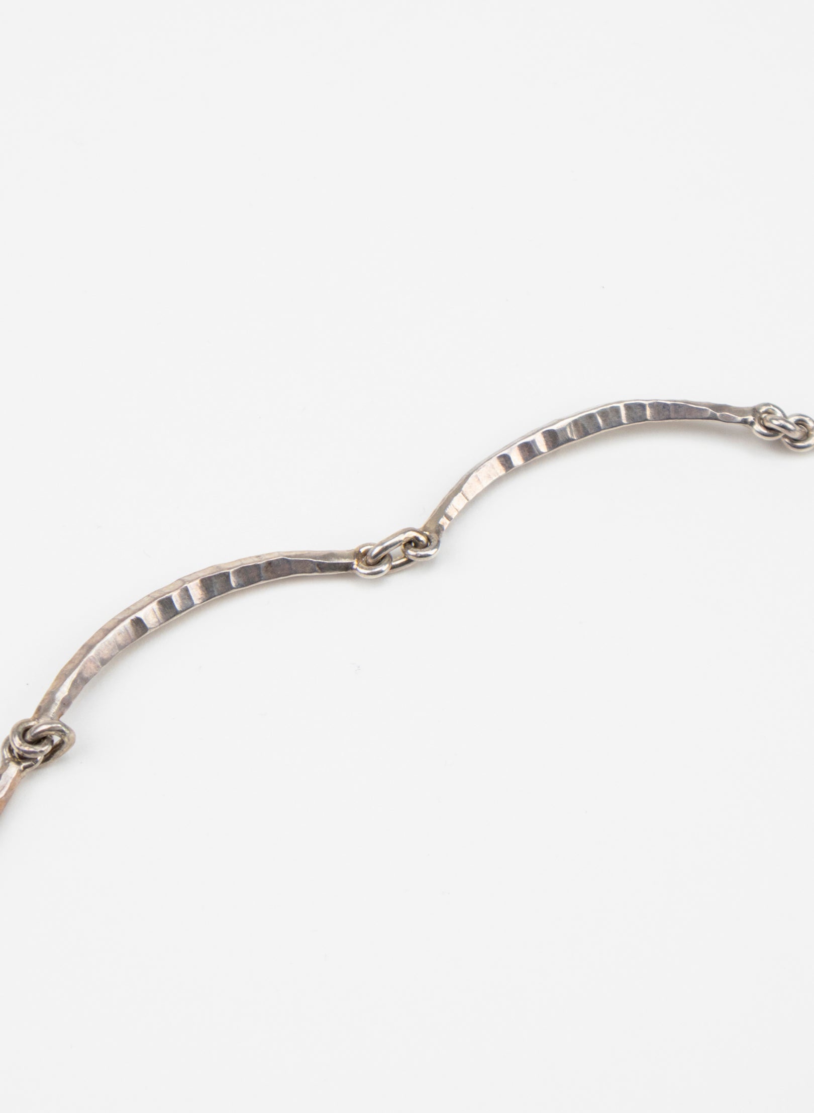 Forged Scallop Necklace