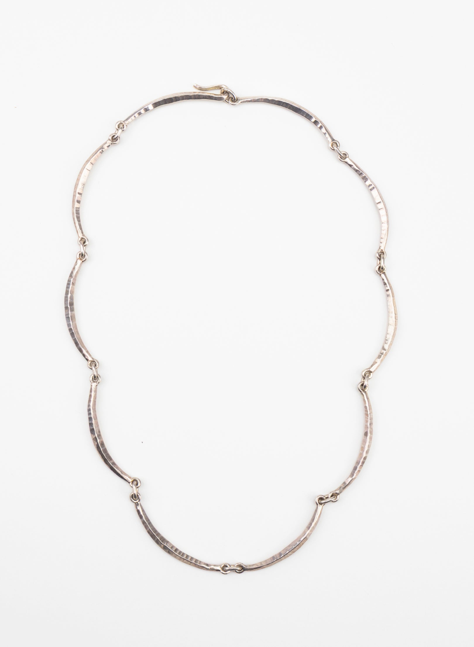 Forged Scallop Necklace