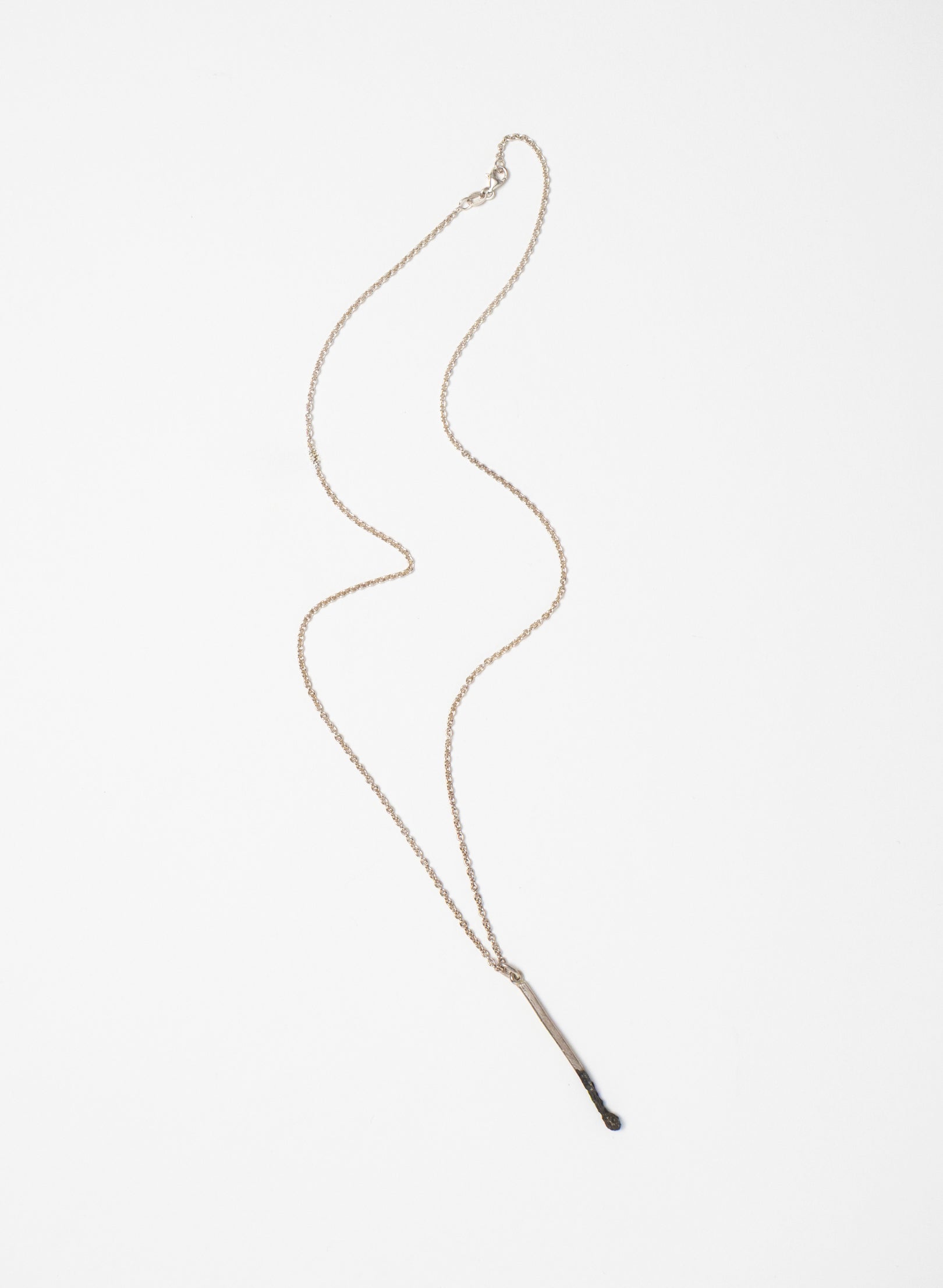 Burnt Match Pendant