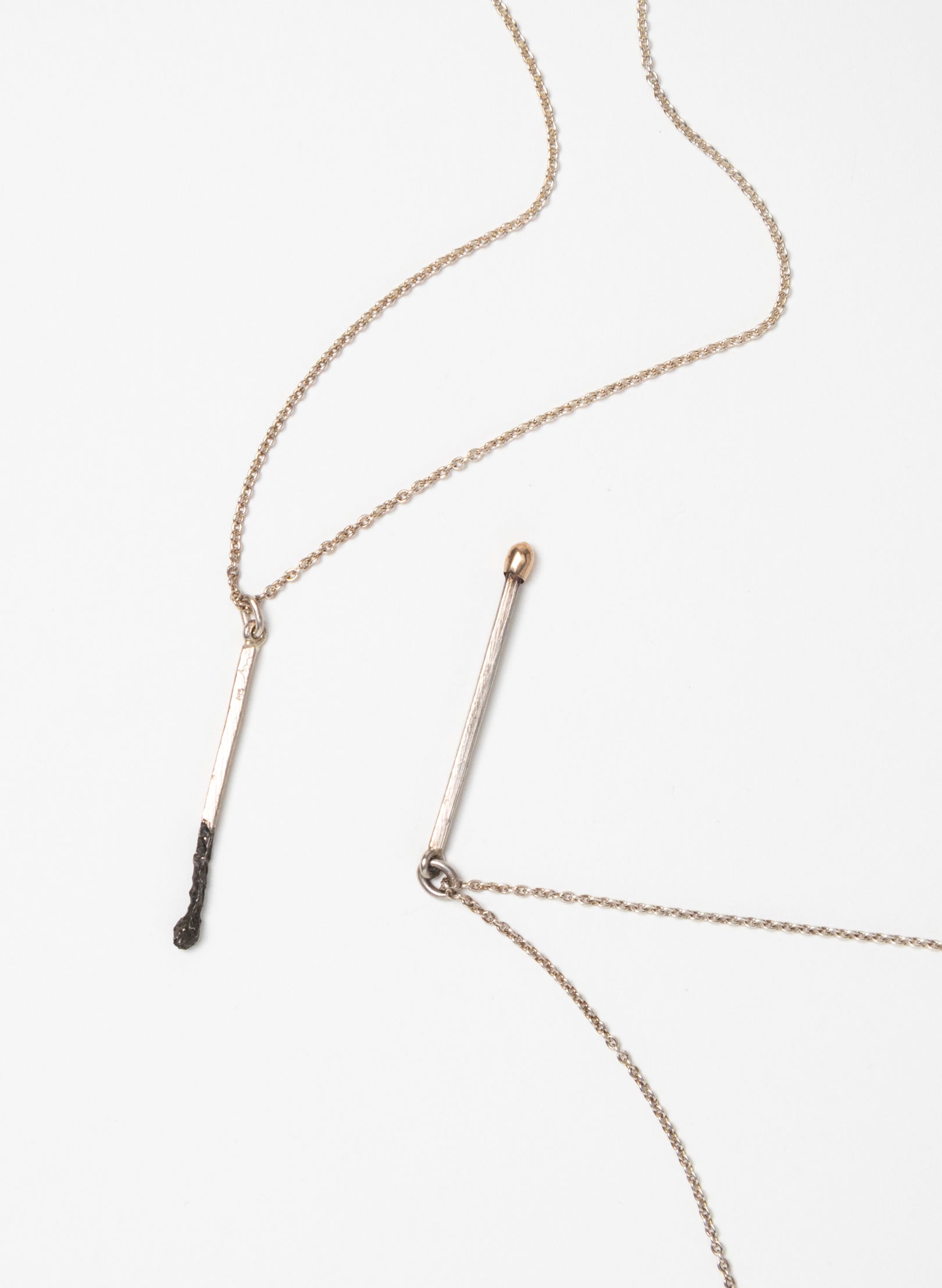 Burnt Match Pendant