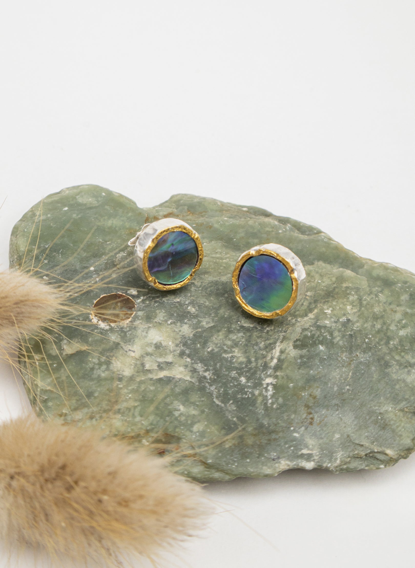 Paua Stud Earrings