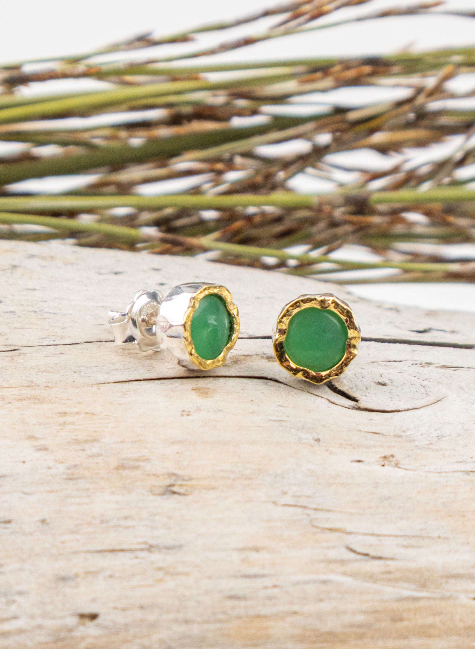 Chrysoprase Earrings