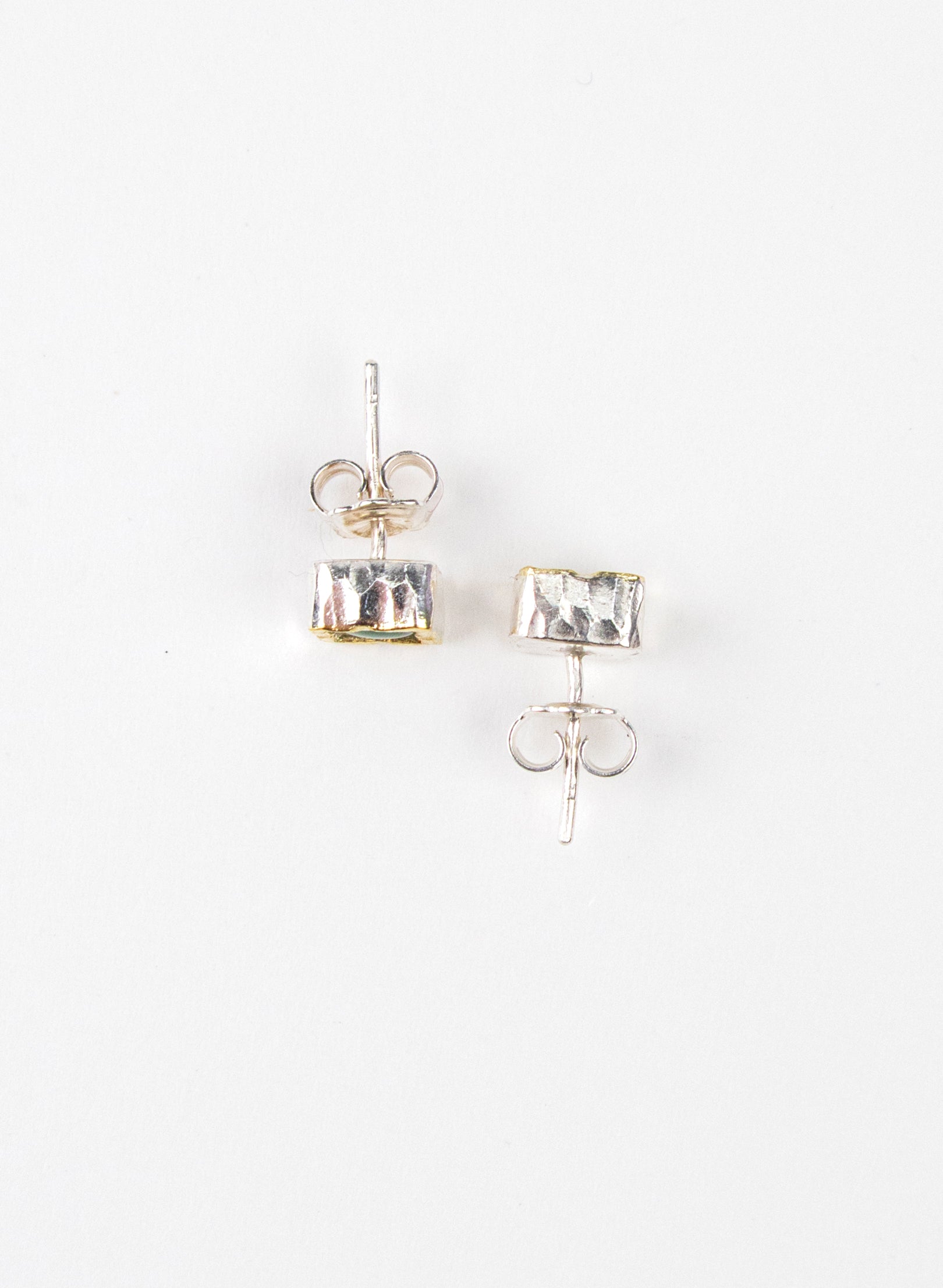 Square Chrysoprase Earrings