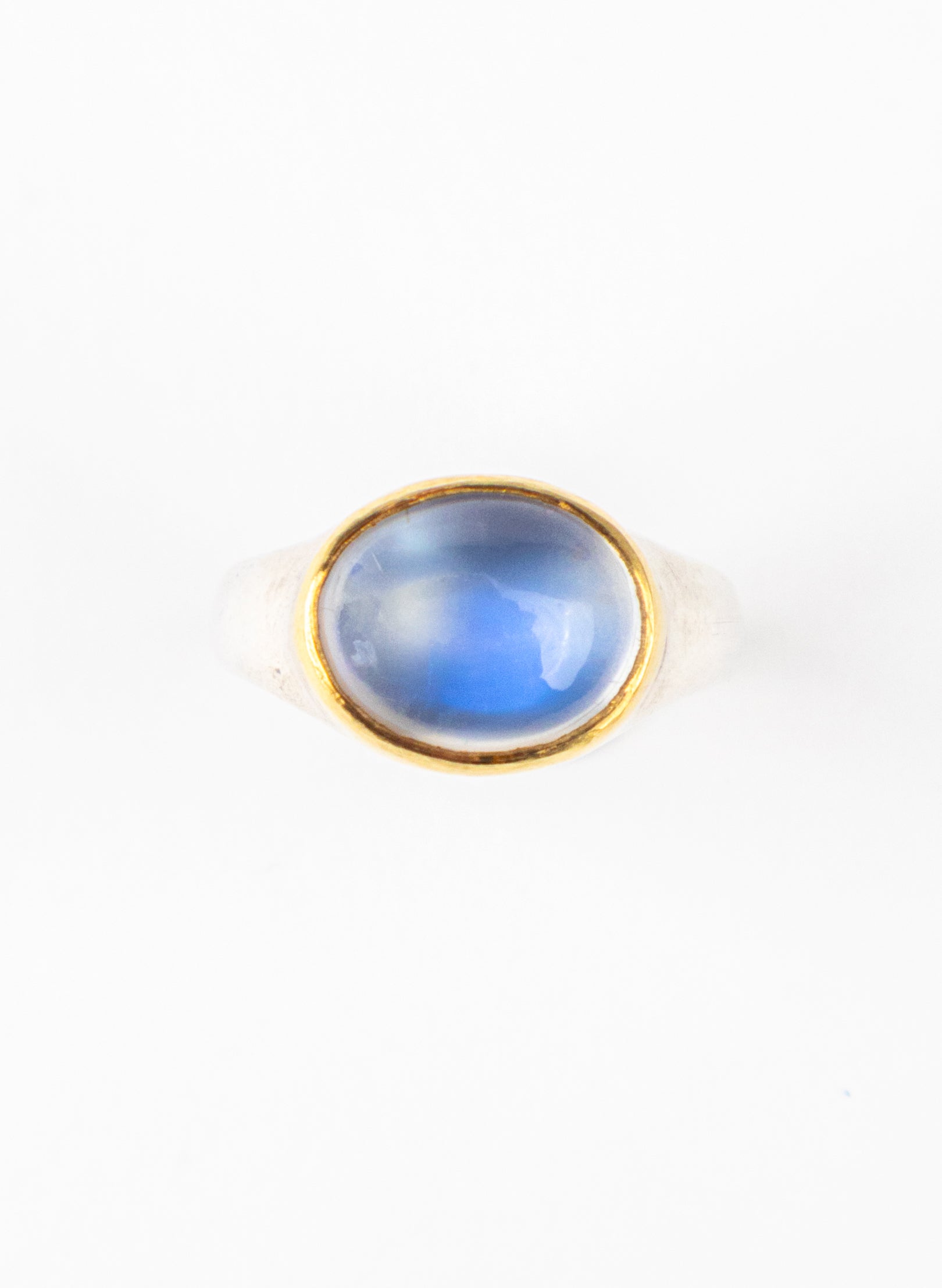 Oval Moonstone Ring