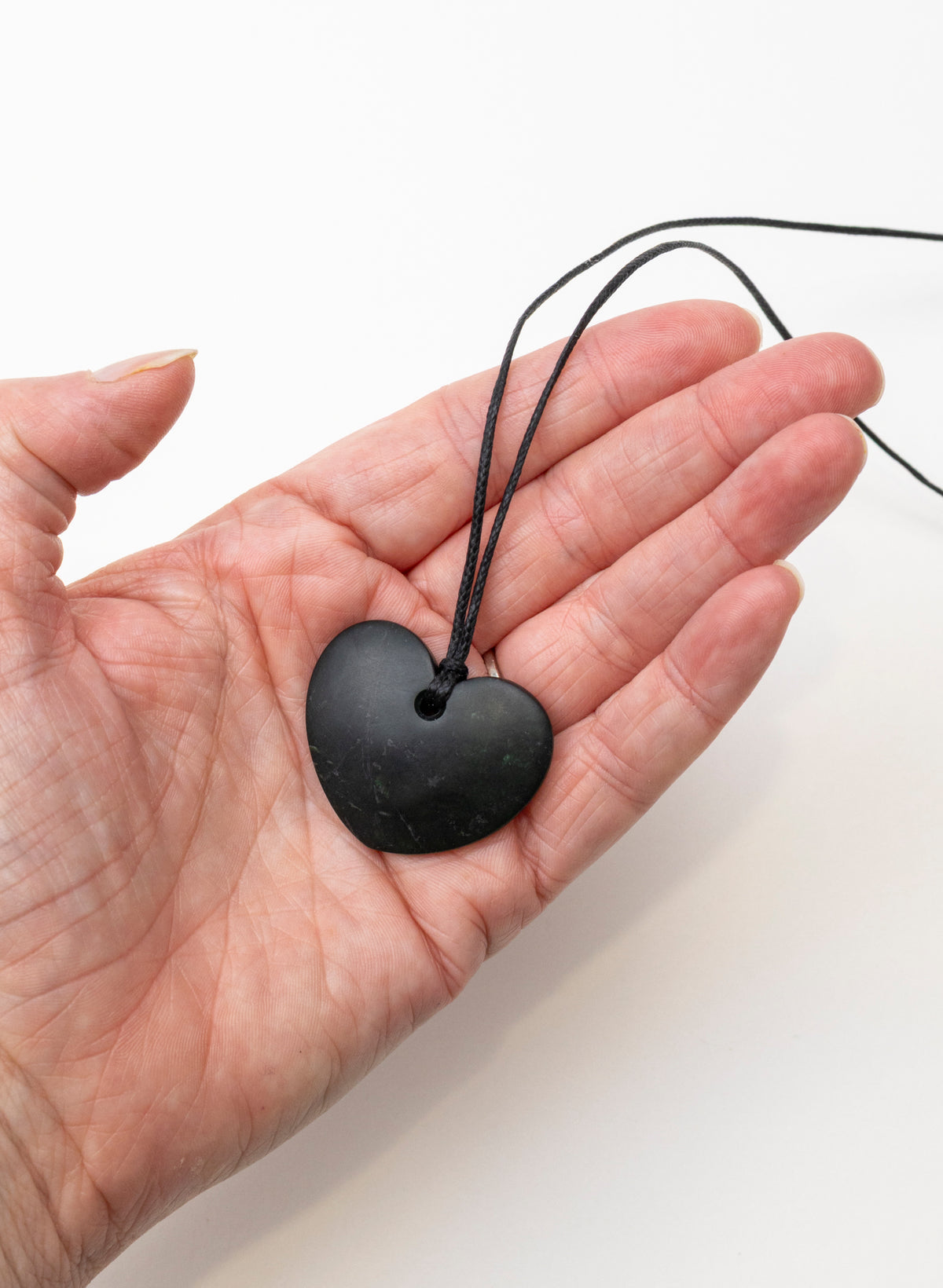 Tangiwai Pounamu Heart Pendant