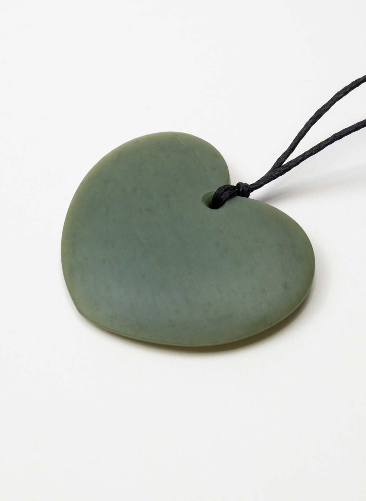 Kōkopu Pounamu Heart Pendant