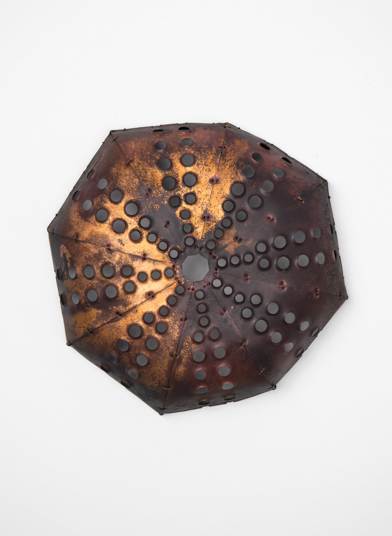 Copper Kina Medium Round