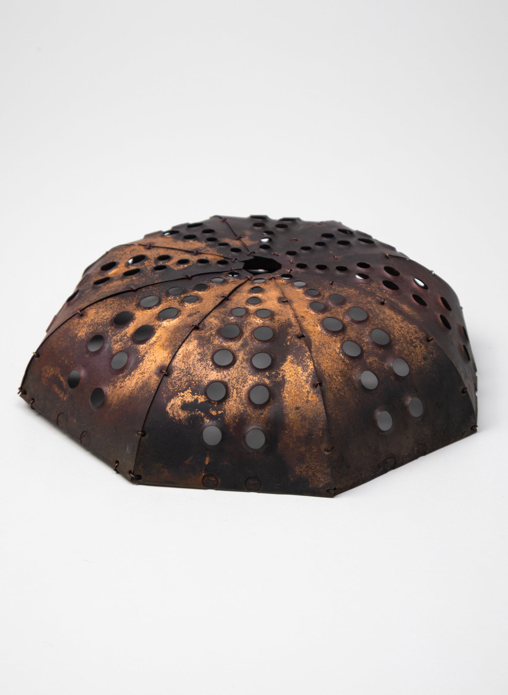 Copper Kina Medium Round