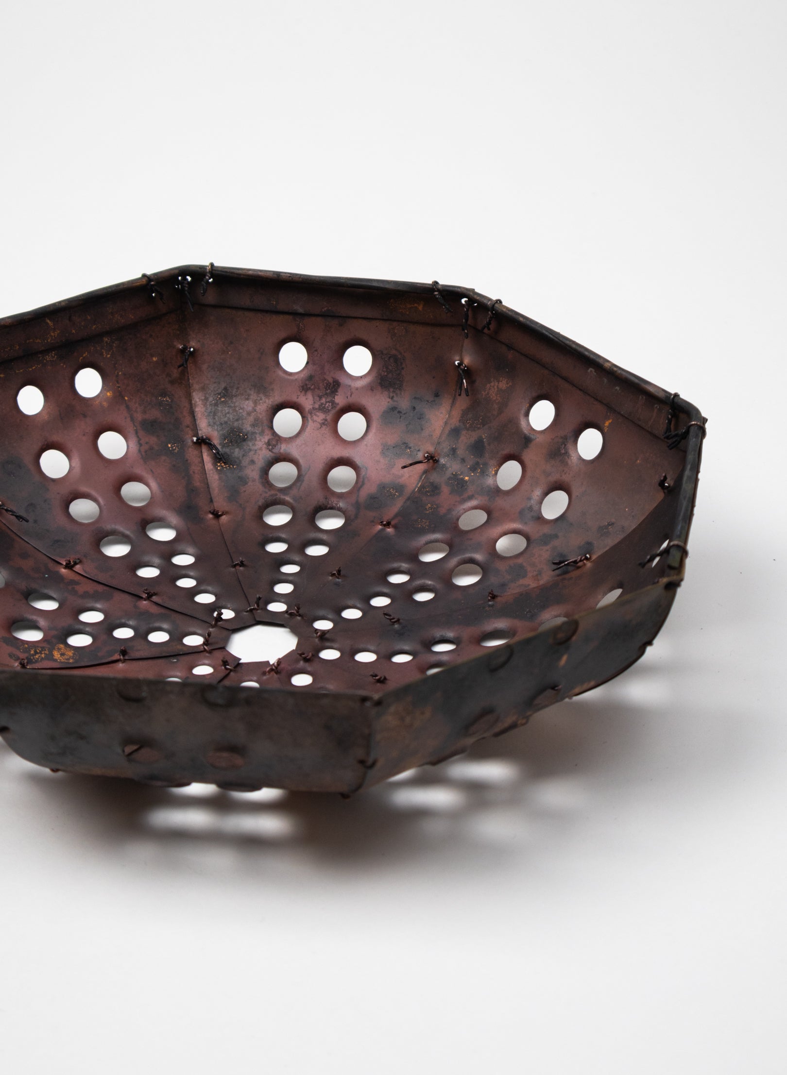 Copper Kina Medium Round