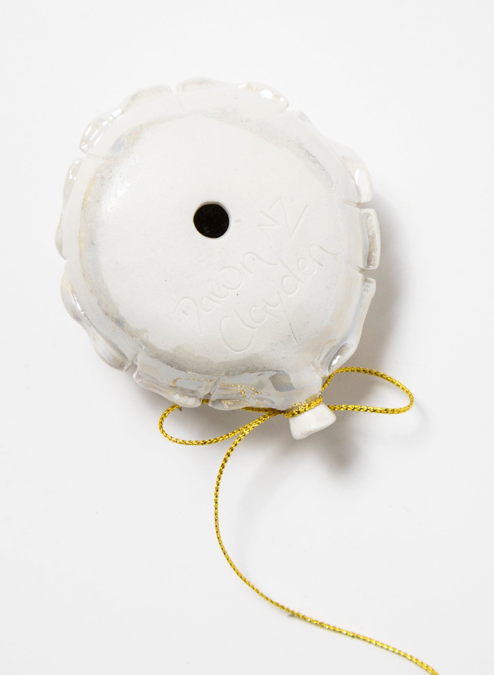 Mini Ceramic Balloon Smiley Face