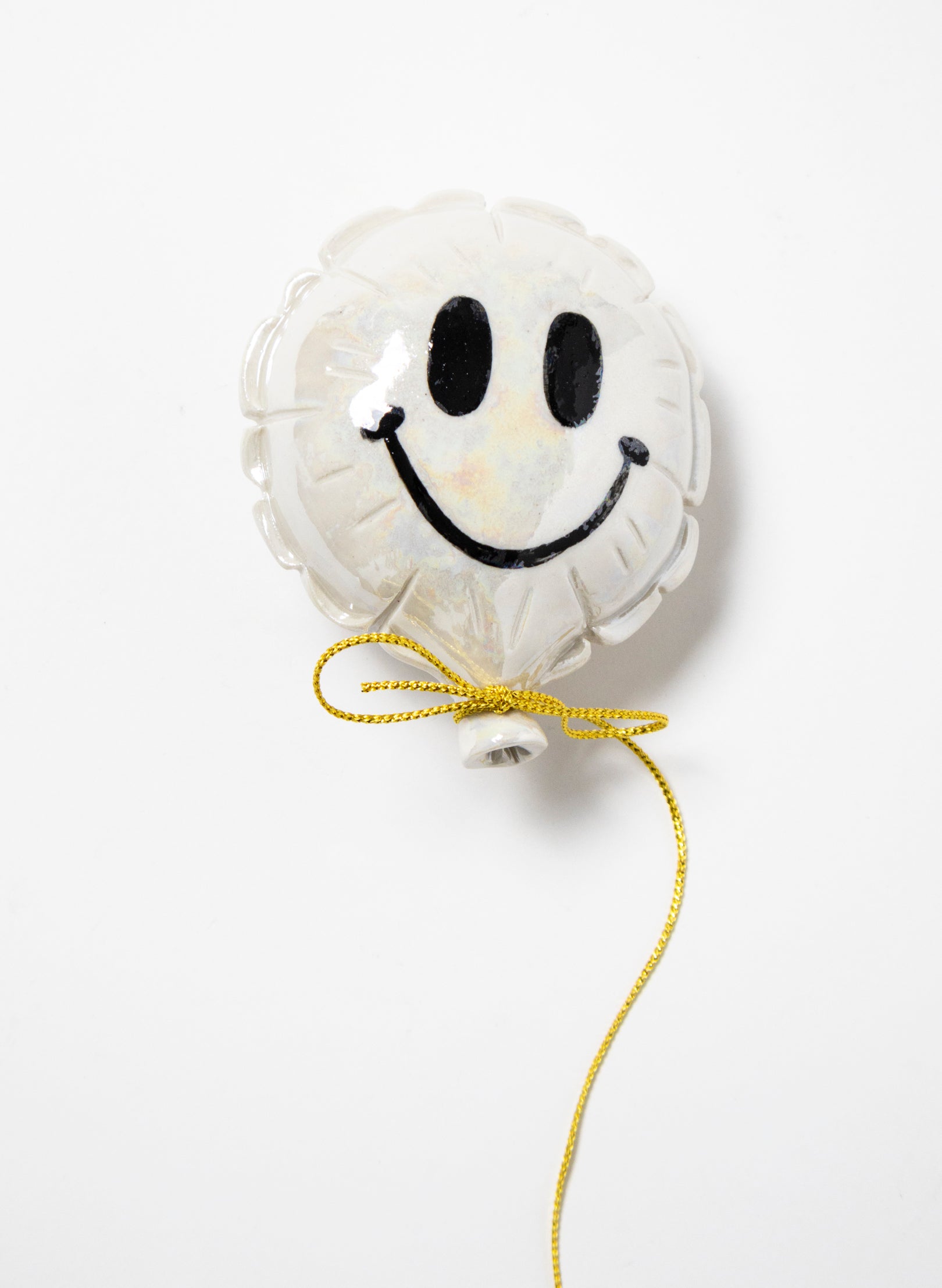 Mini Ceramic Balloon Smiley Face