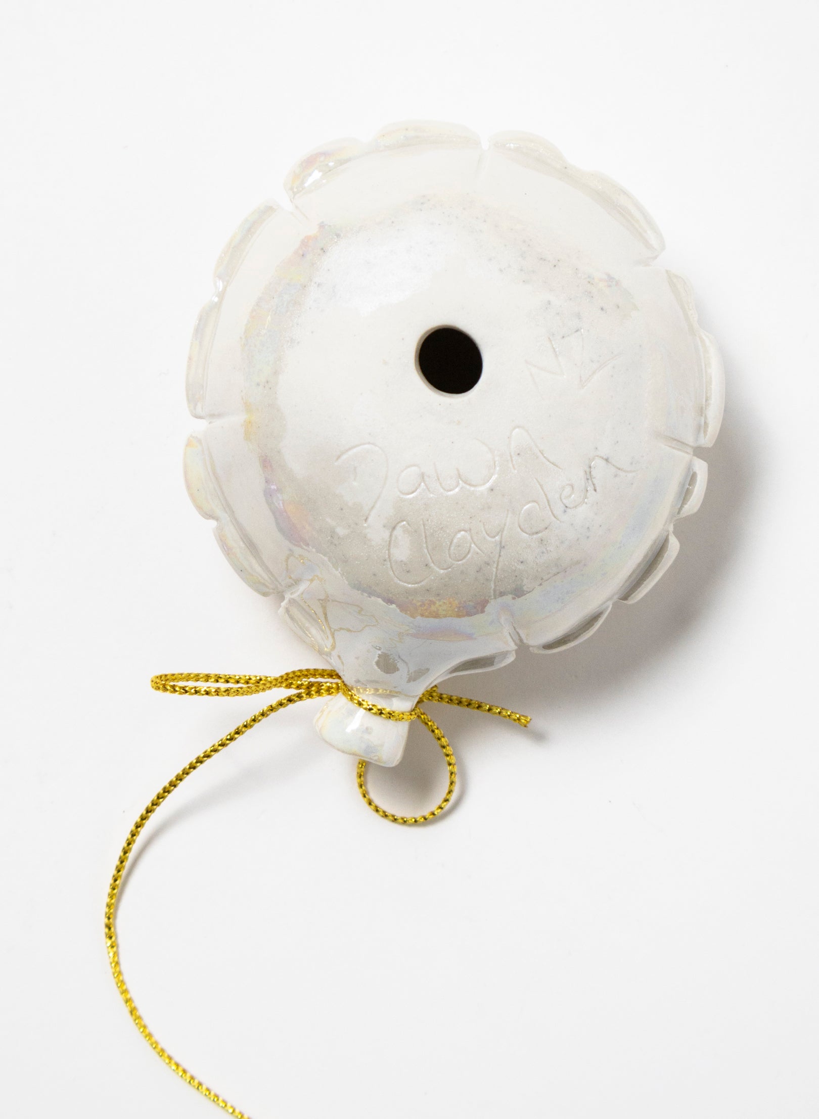 Mini Ceramic Balloon Smiley Face