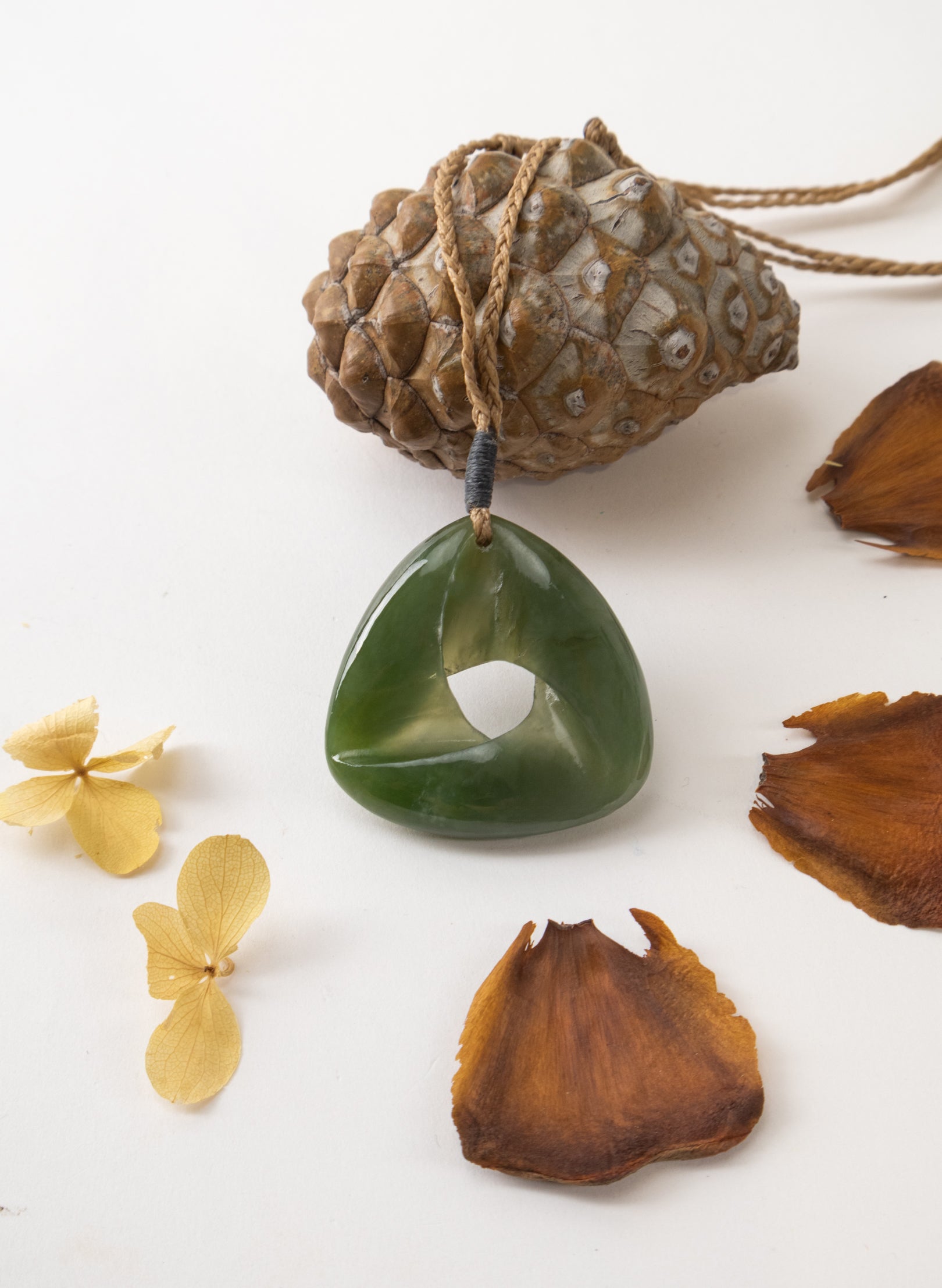 Pounamu Mobius Pendant