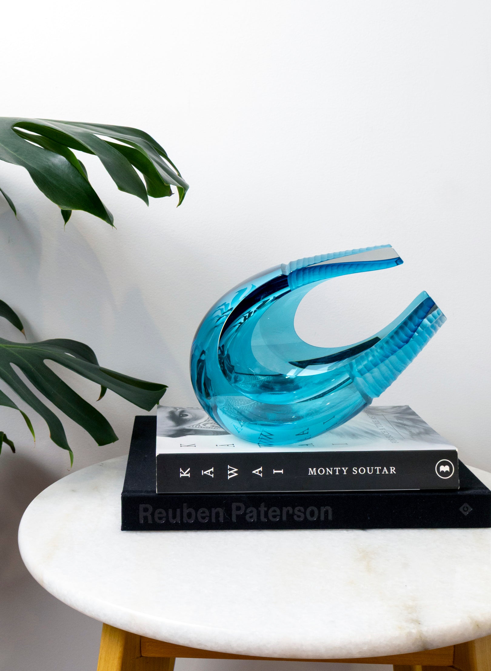 Copper Blue Grace Sculpture