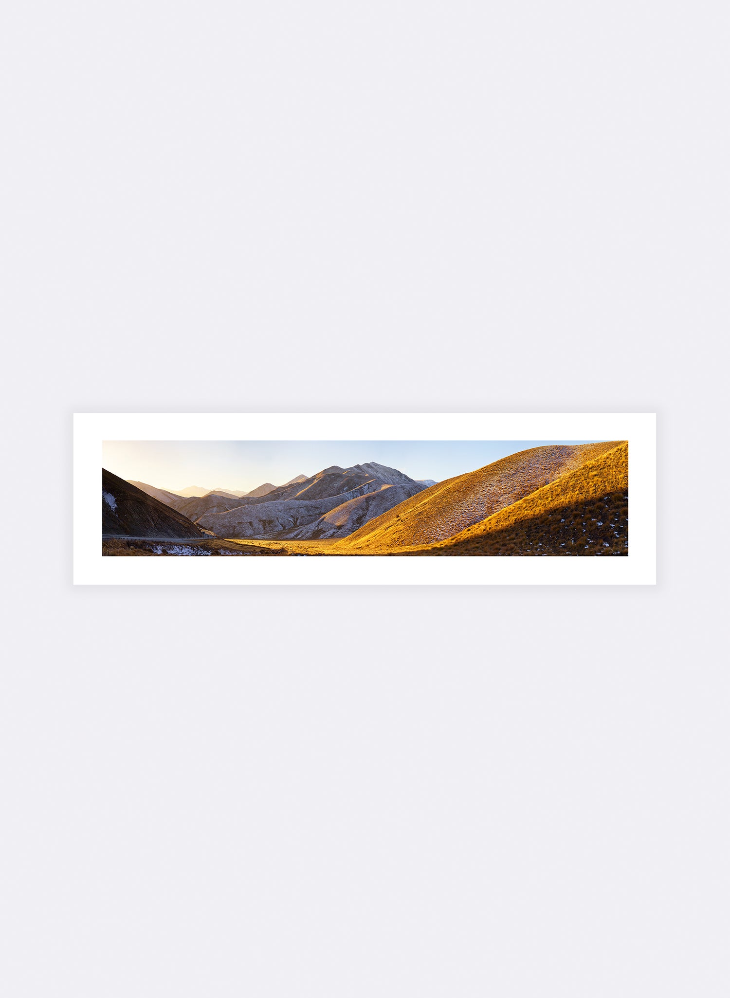 Golden Highway  - Photographic Print