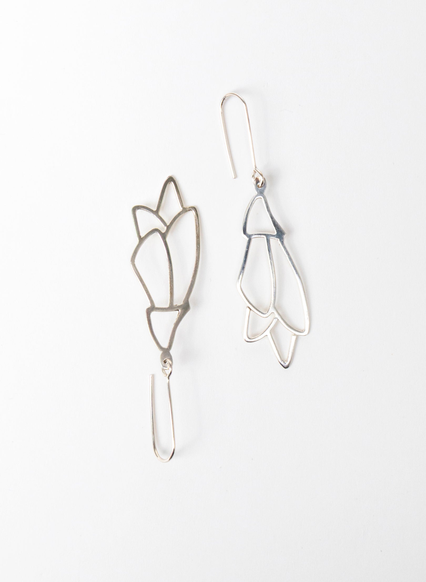 Kōwhai Earrings Long Hooks